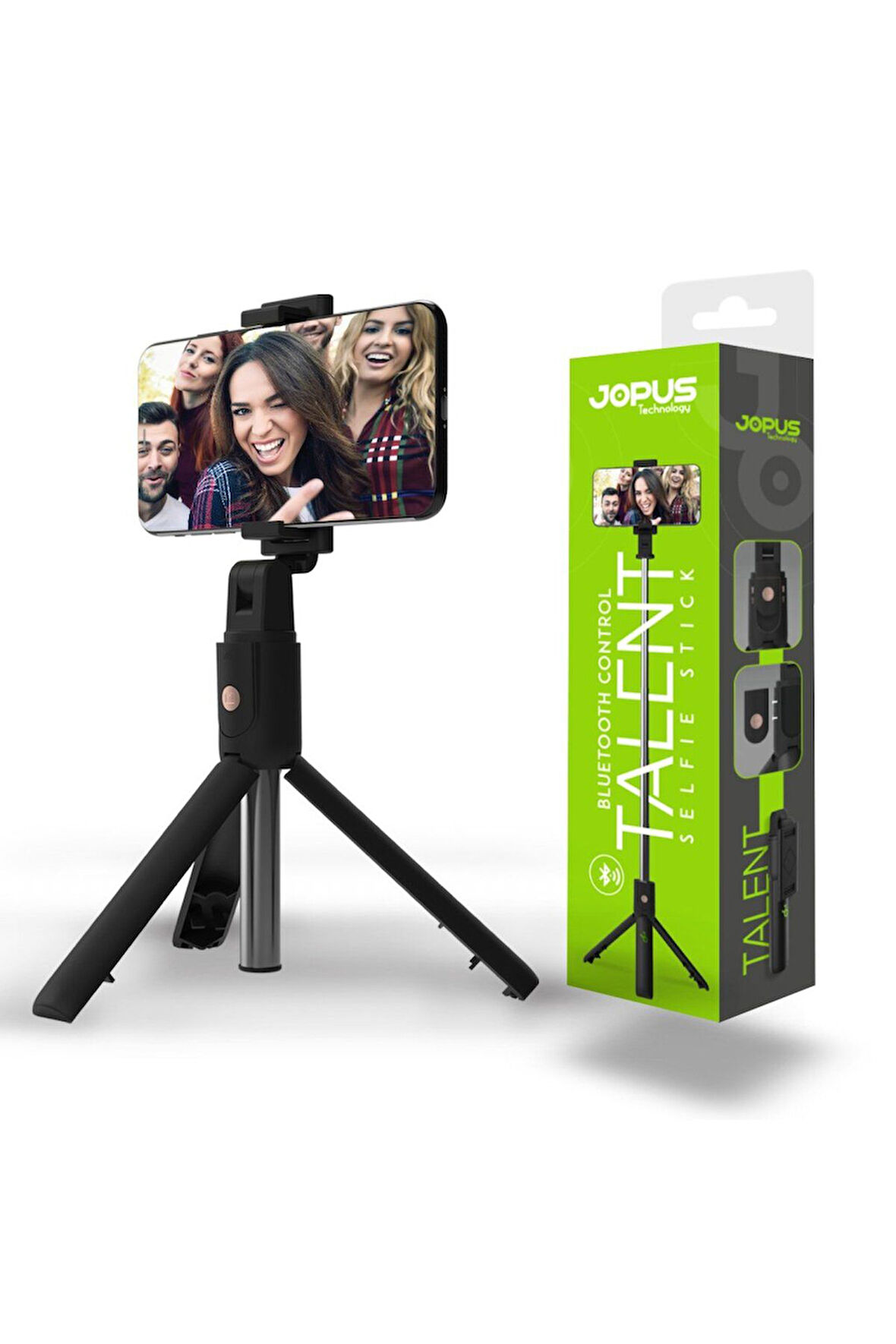 Talent Selfie Bluetooth Telefon Tripod Ayarlanabilir Ayaklı