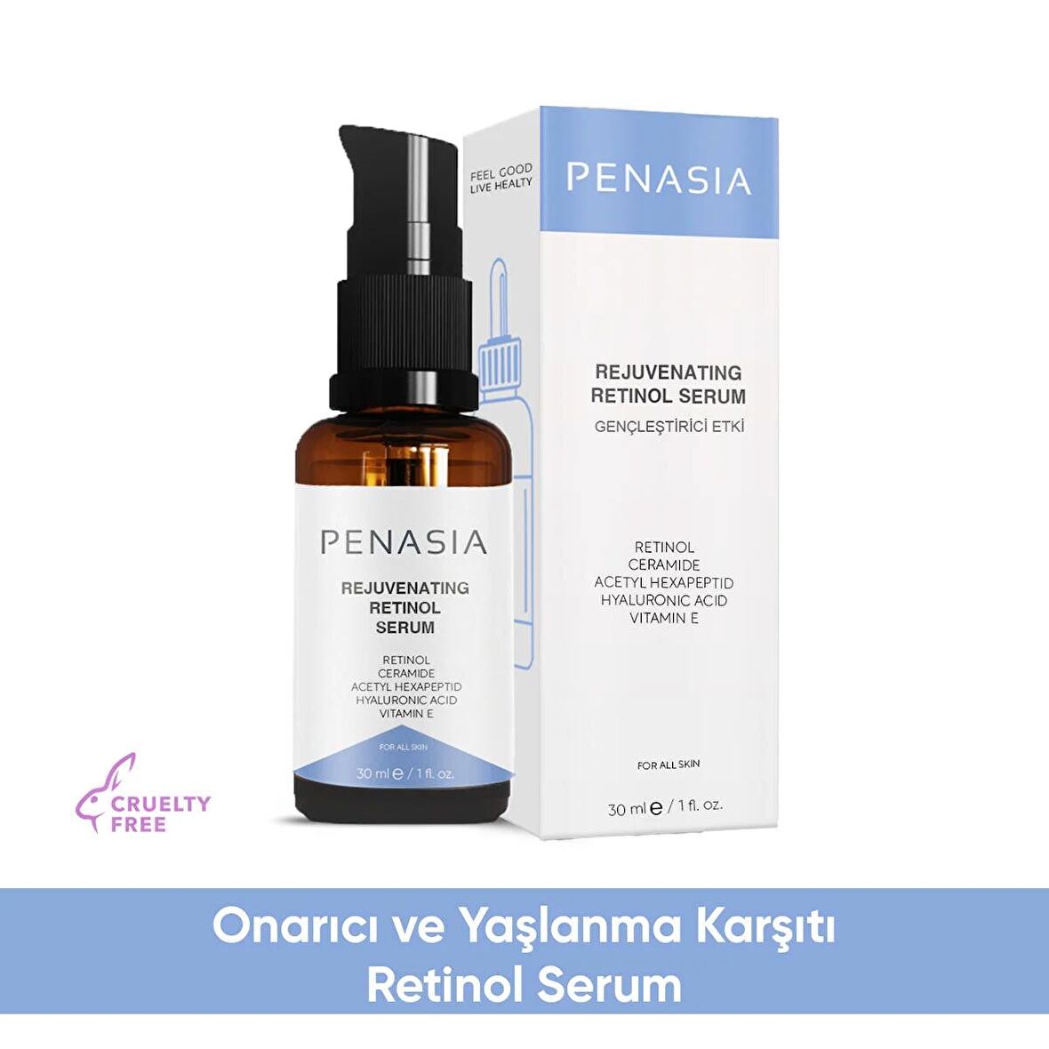 Rejuvenating Retinol Onarıcı ve Yaşlanma Karşıtı Serum