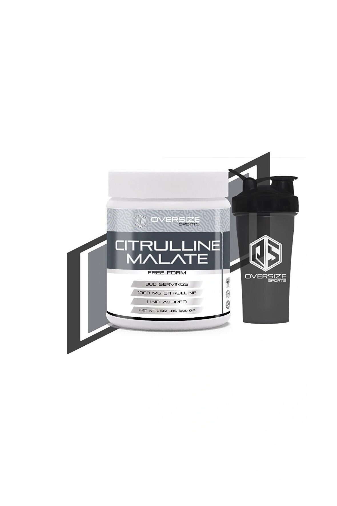 Oversize Nutrition Citrulline Malate 300g 300 Servis