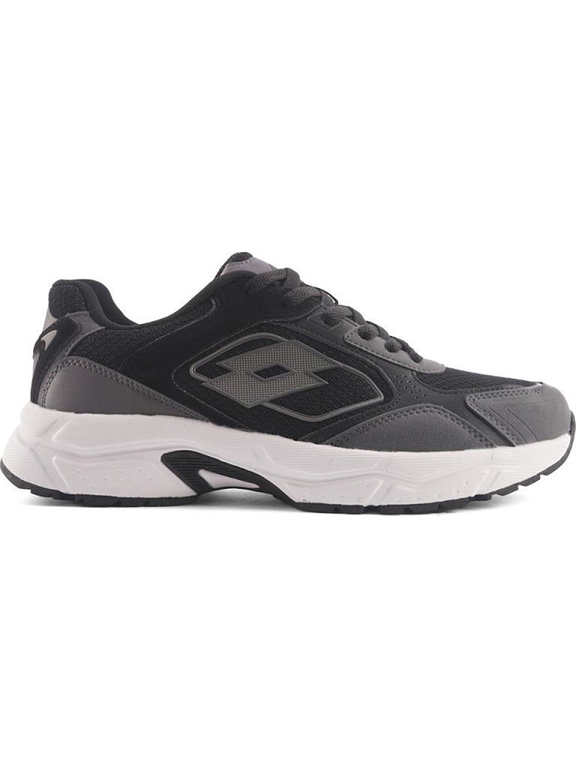 LOTTO DREW 4PR SİYAH FÜME COMFORT CASUAL ANATOMİK SPOR AYAKKABISI