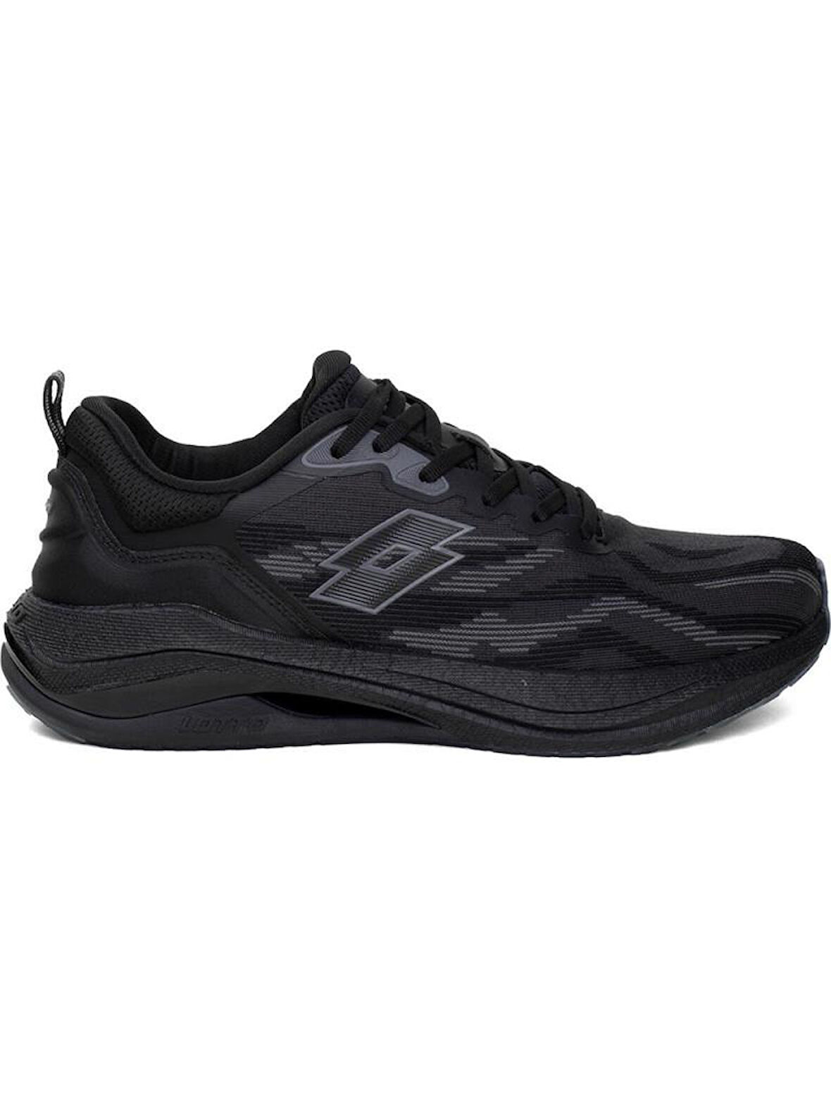 LOTTO SEPINO 4PR SİYAH COMFORT CASUAL ANATOMİK SPOR AYAKKABISI