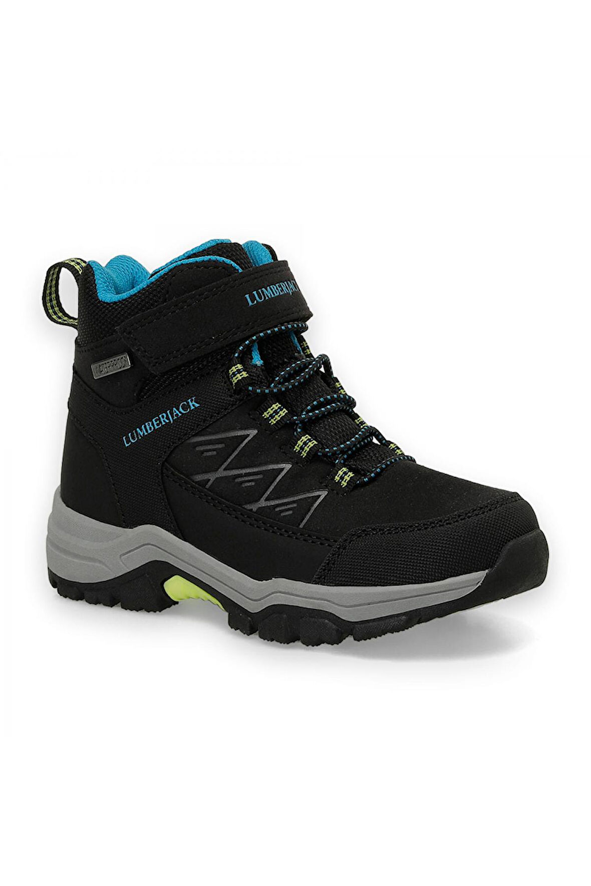 Lumberjack 4W Bowl Hi 4Pr Wp Outdoor Siyah-Saks Çocuk Bot