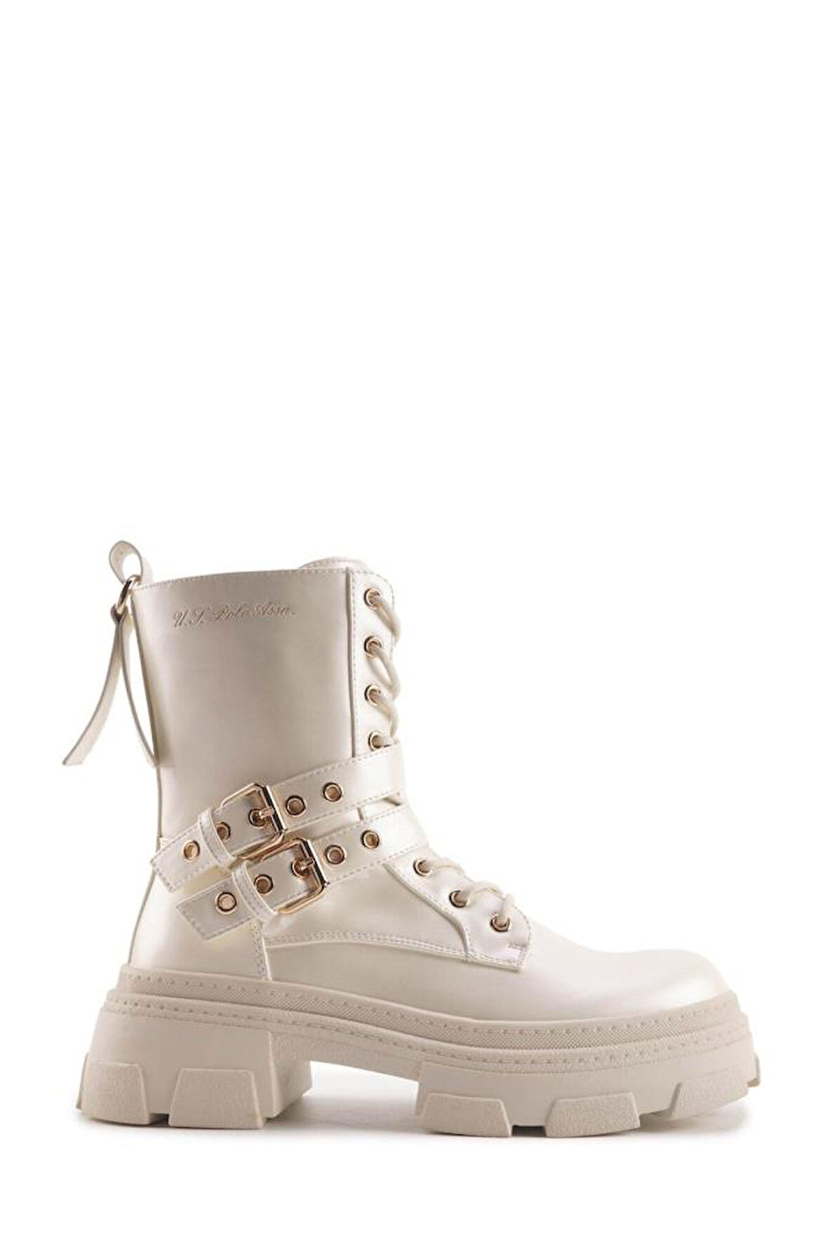 U.S. Polo Assn. ASSO 4PR 101914220 Kadın Bot Bej 36-40 