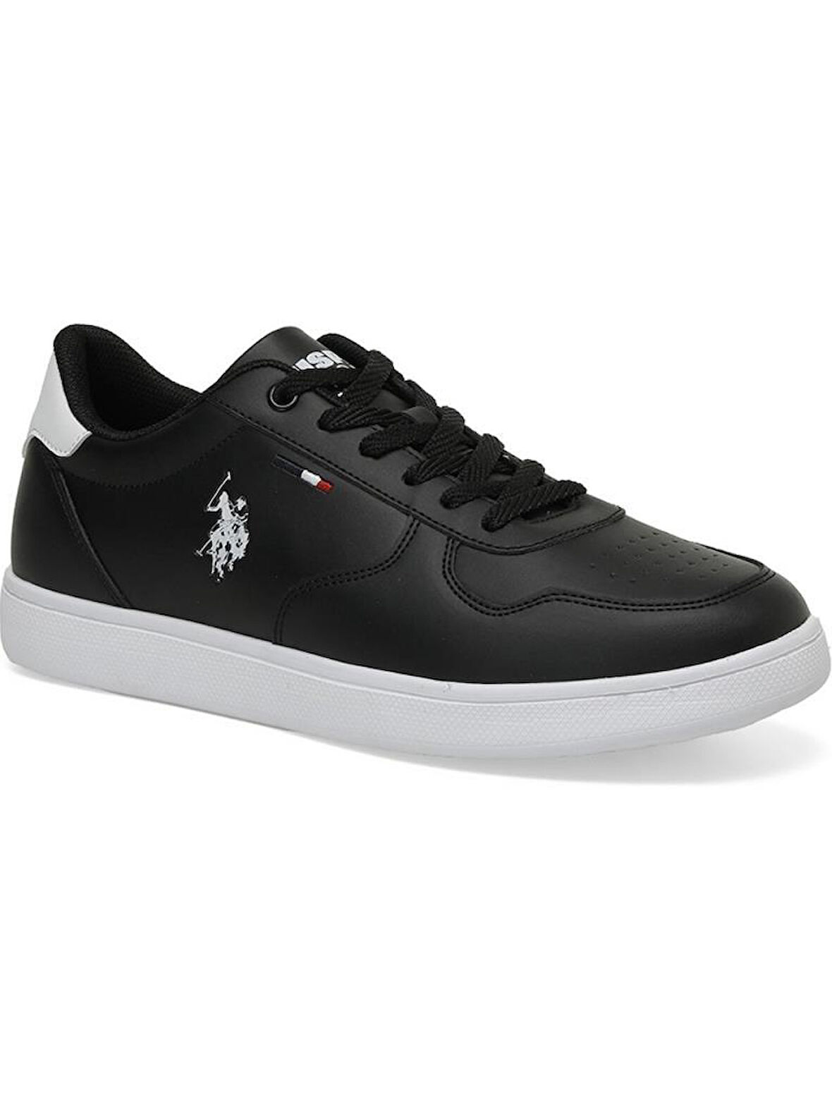 U.S.POLO ASSN THUNDER 5FX SİYAH BEYAZ COMFORT CASUAL GÜNLÜK SPOR AYAKKABI