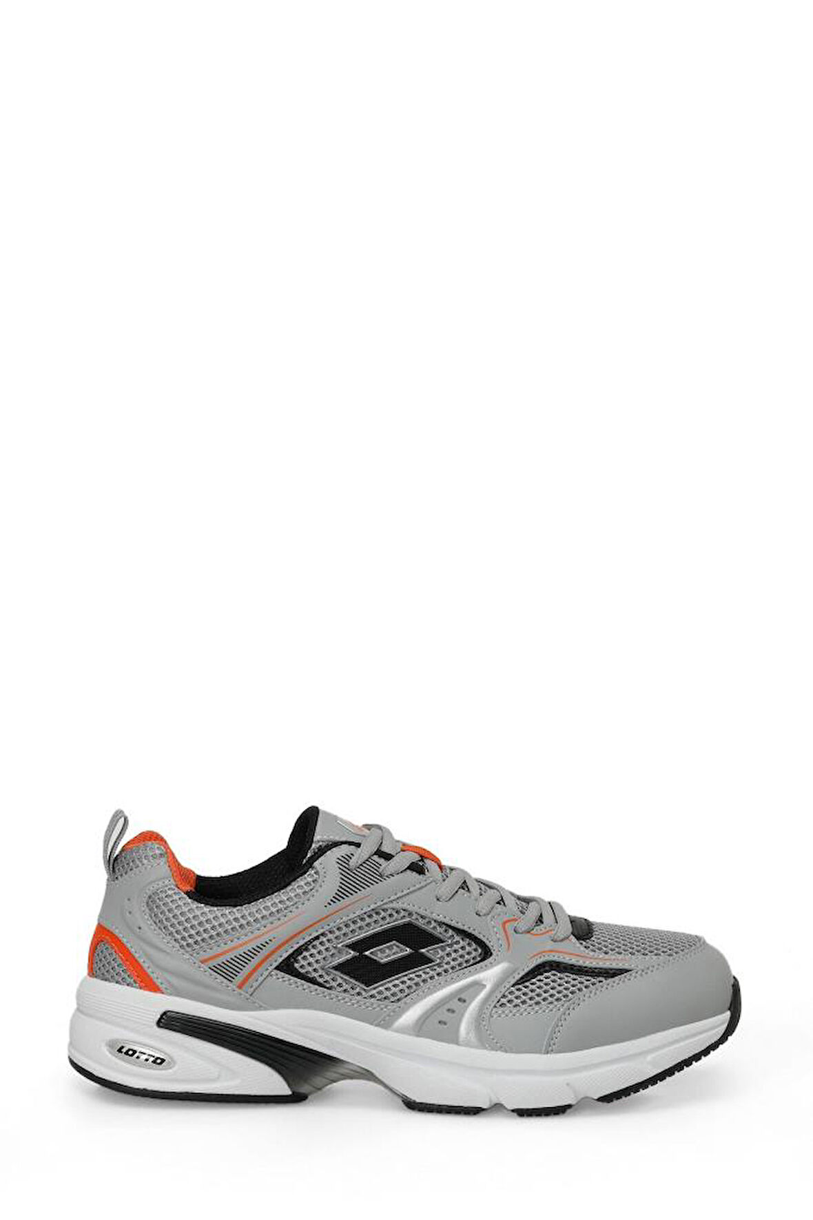 Lotto ATHENS 5FX 101938213 Erkek Spor Ayakkabı Gri Turuncu 40-45