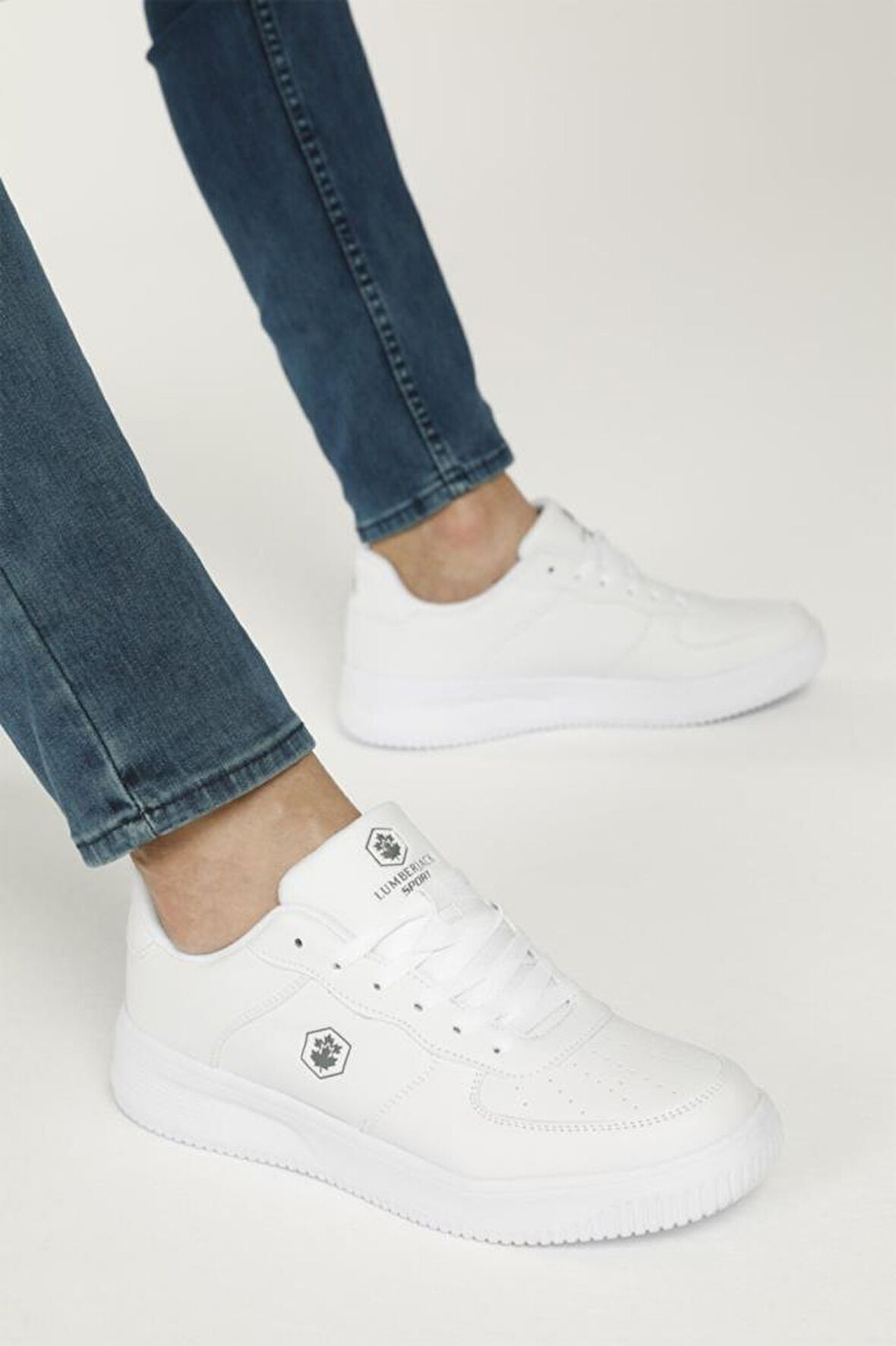 Lumberjack FINSTER 5FX 101932430 Erkek Sneaker Ayakkabı Beyaz 40-45 