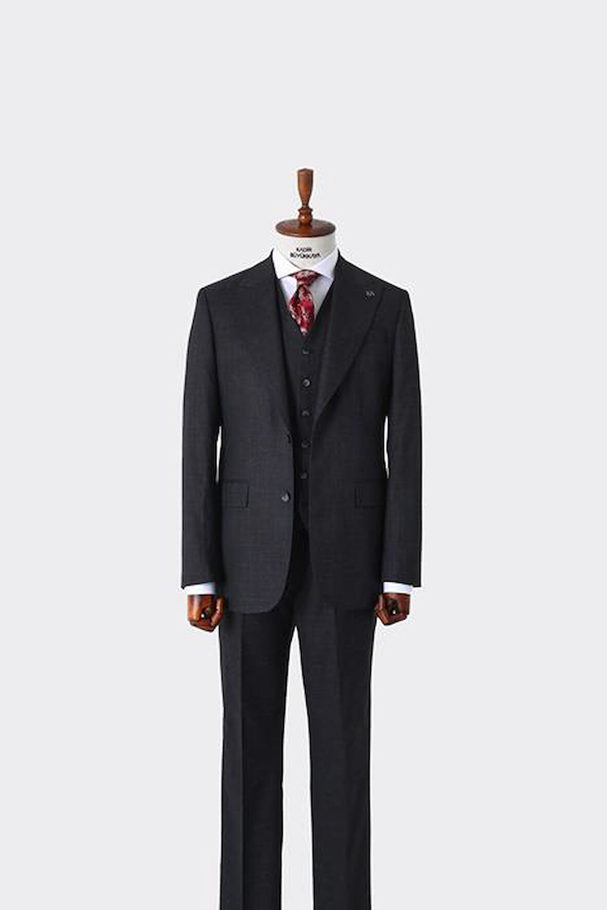 Dört Mevsim Kullanılabilir Yelekli Erkek Takım Elbise - Modern Slim Fit