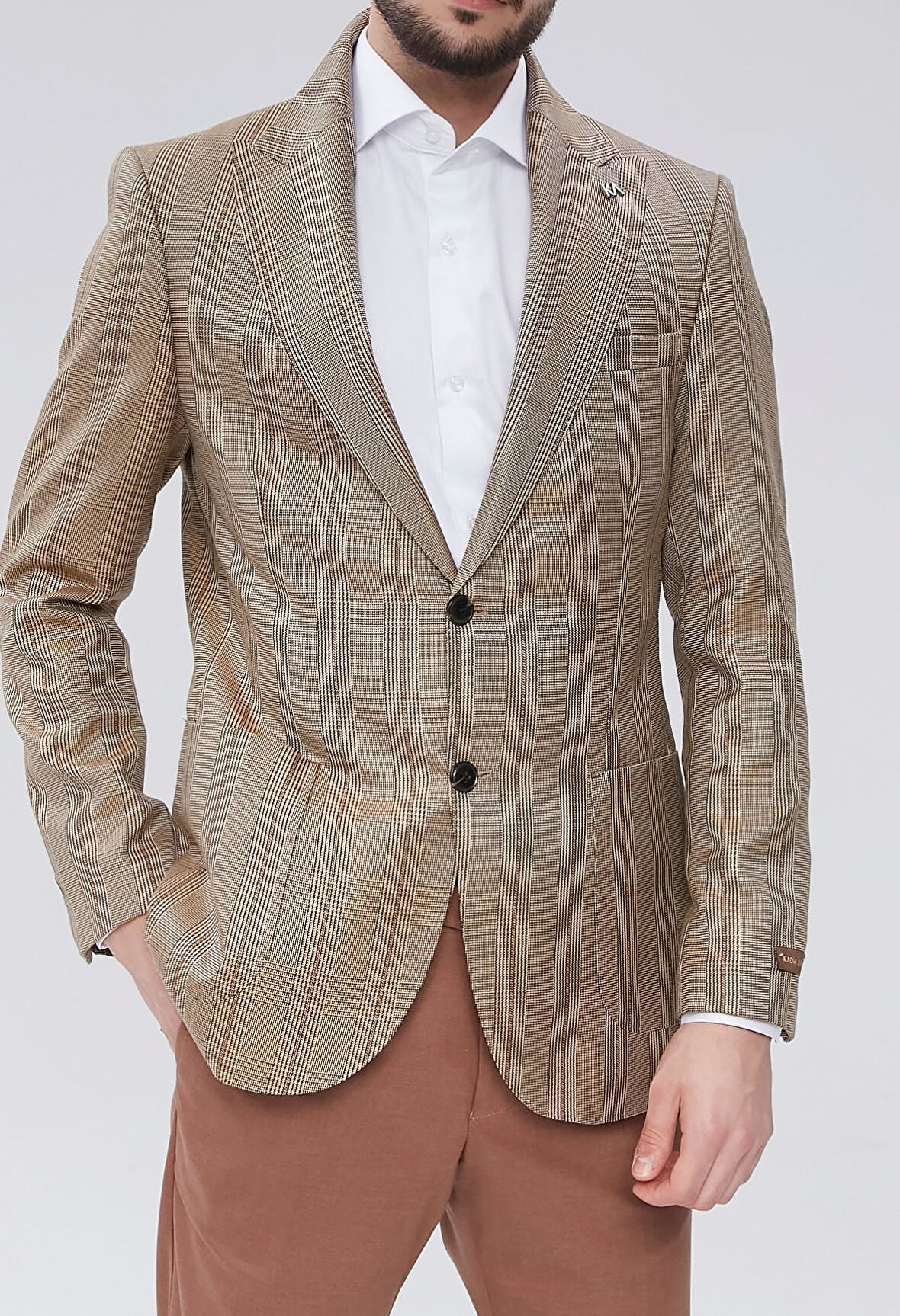 Konforlu Erkek Slim Fit Ceket
