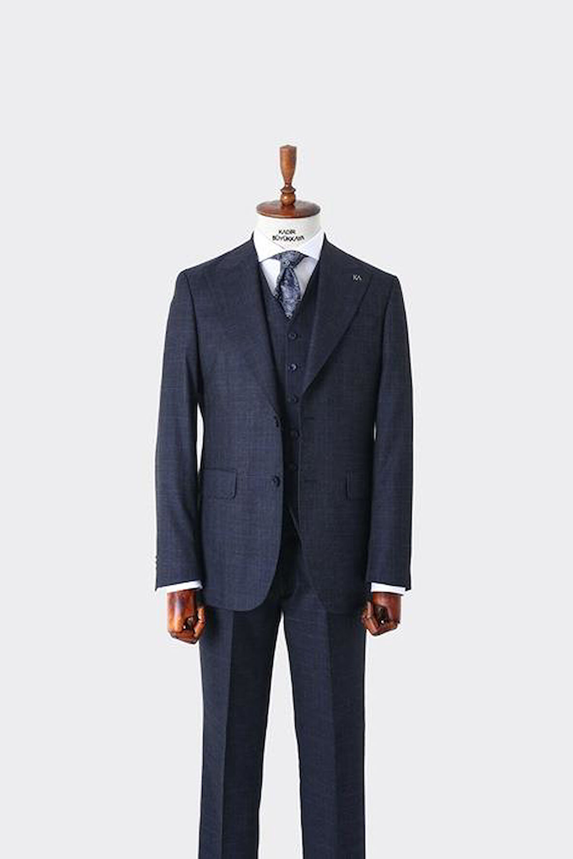 Dört Mevsim Kullanılabilir Yelekli Erkek Takım Elbise - Modern Slim Fit