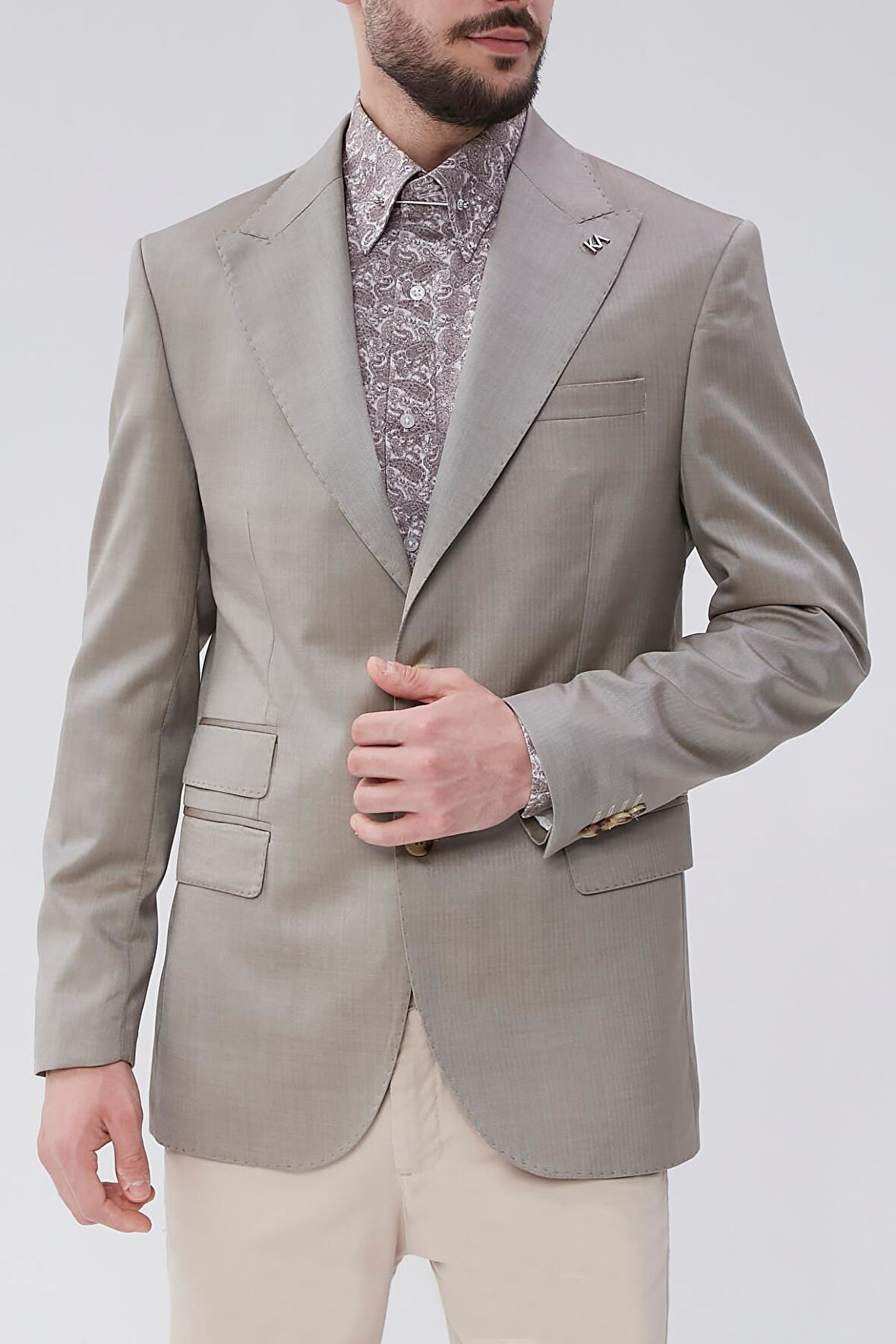 Slim Fit Erkek Ceket