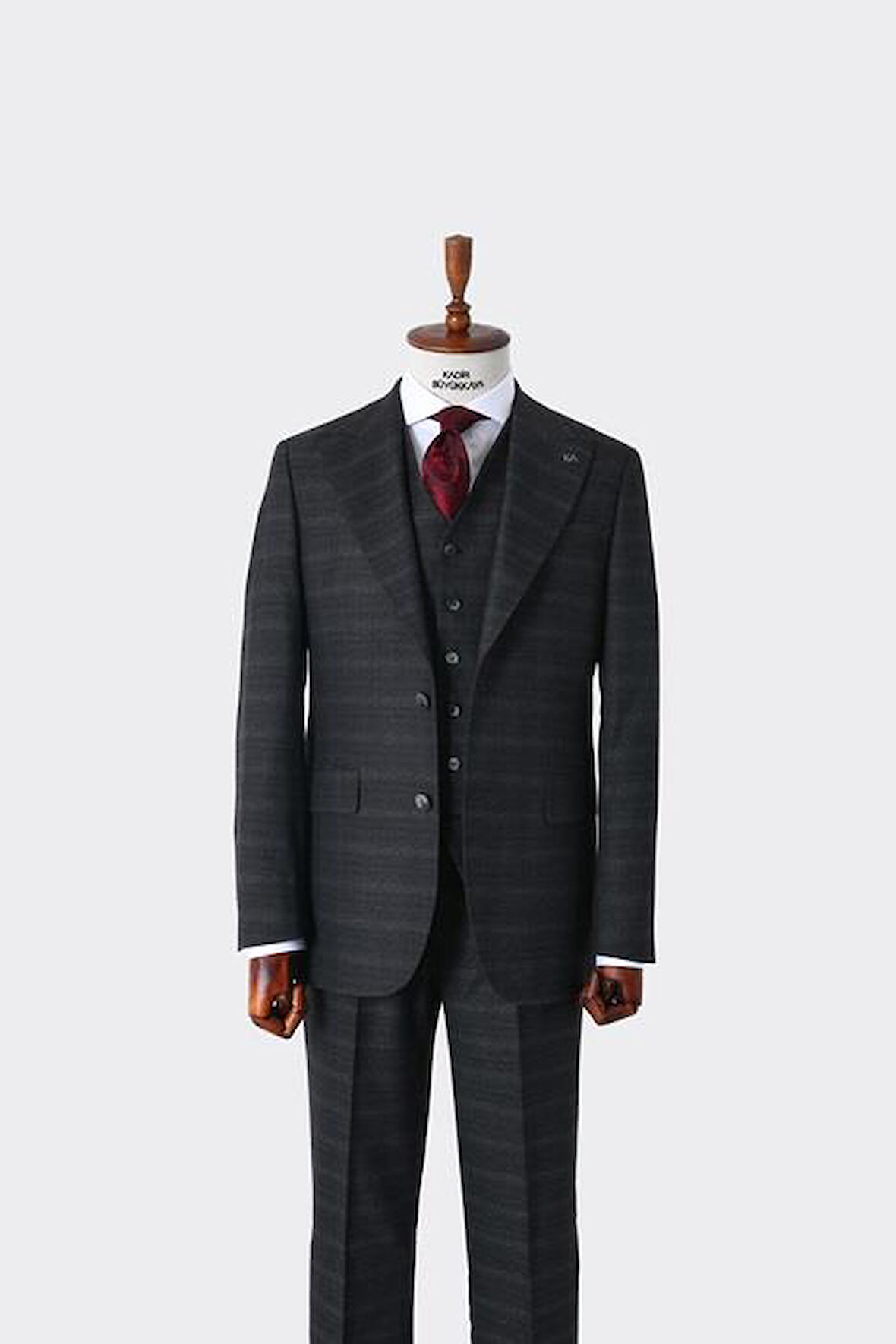Modern Kesim Yelekli Erkek Takım Elbise - Slim Fit Şık ve Rahat