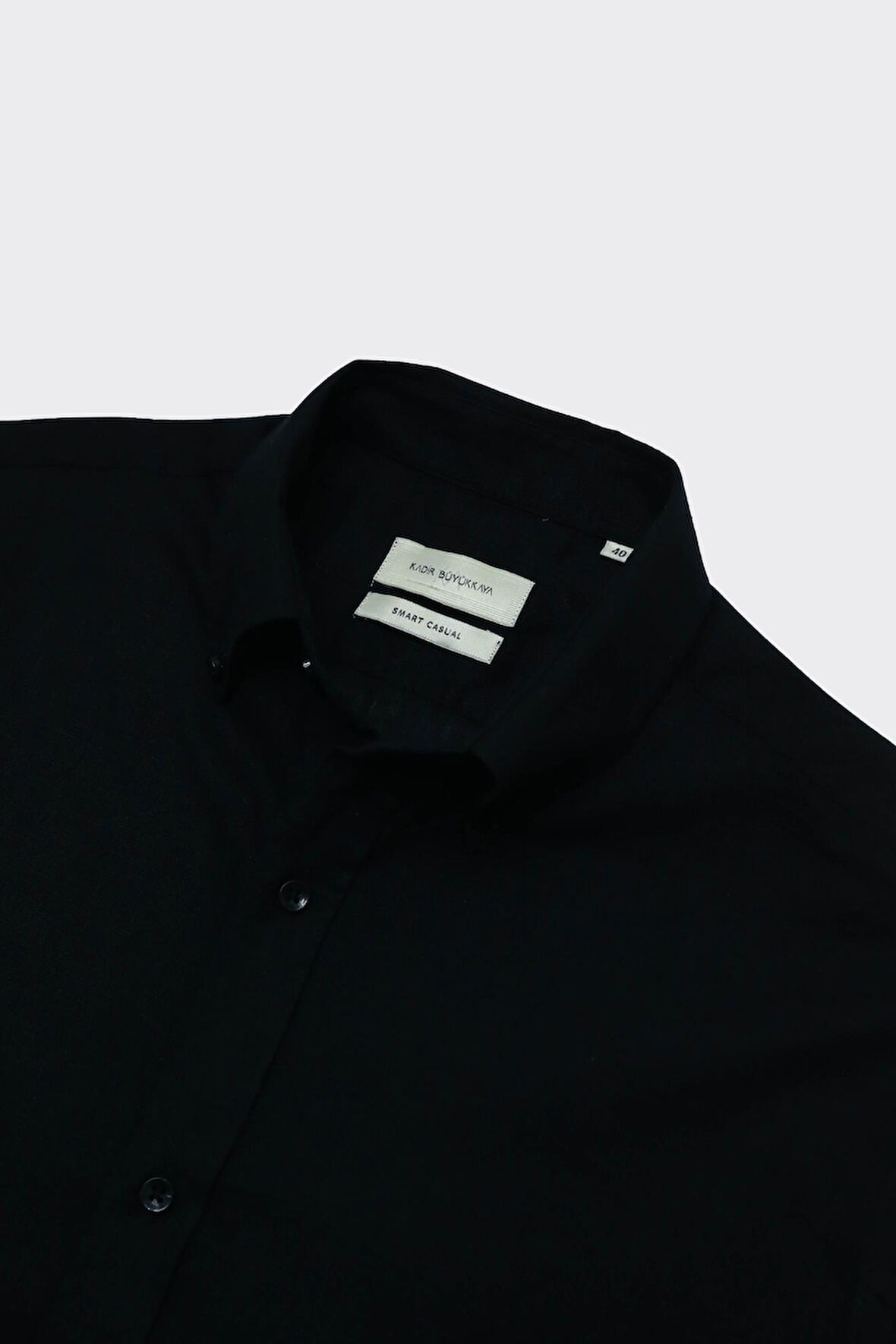 Yaka Düğmeli Erkek Gömlek-KAX4669S