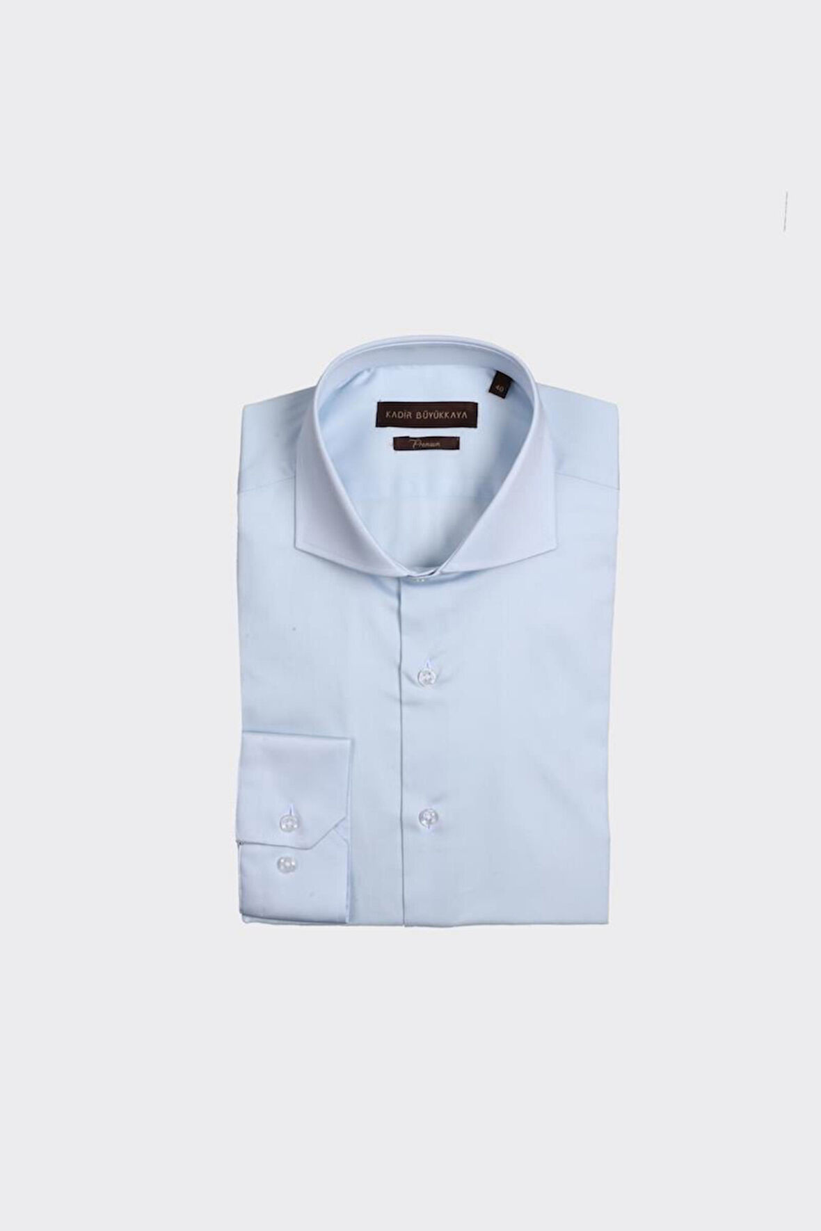 İtalyan Yaka Erkek Gömlek-KAX4055S
