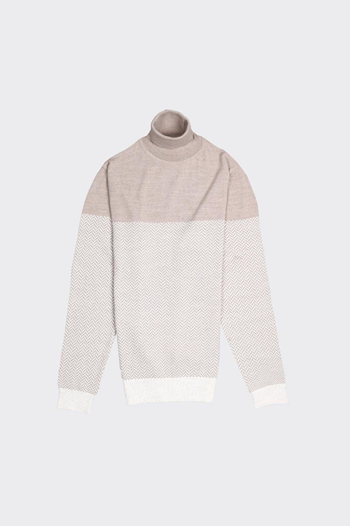 Erkek Tam Balıkçı Triko