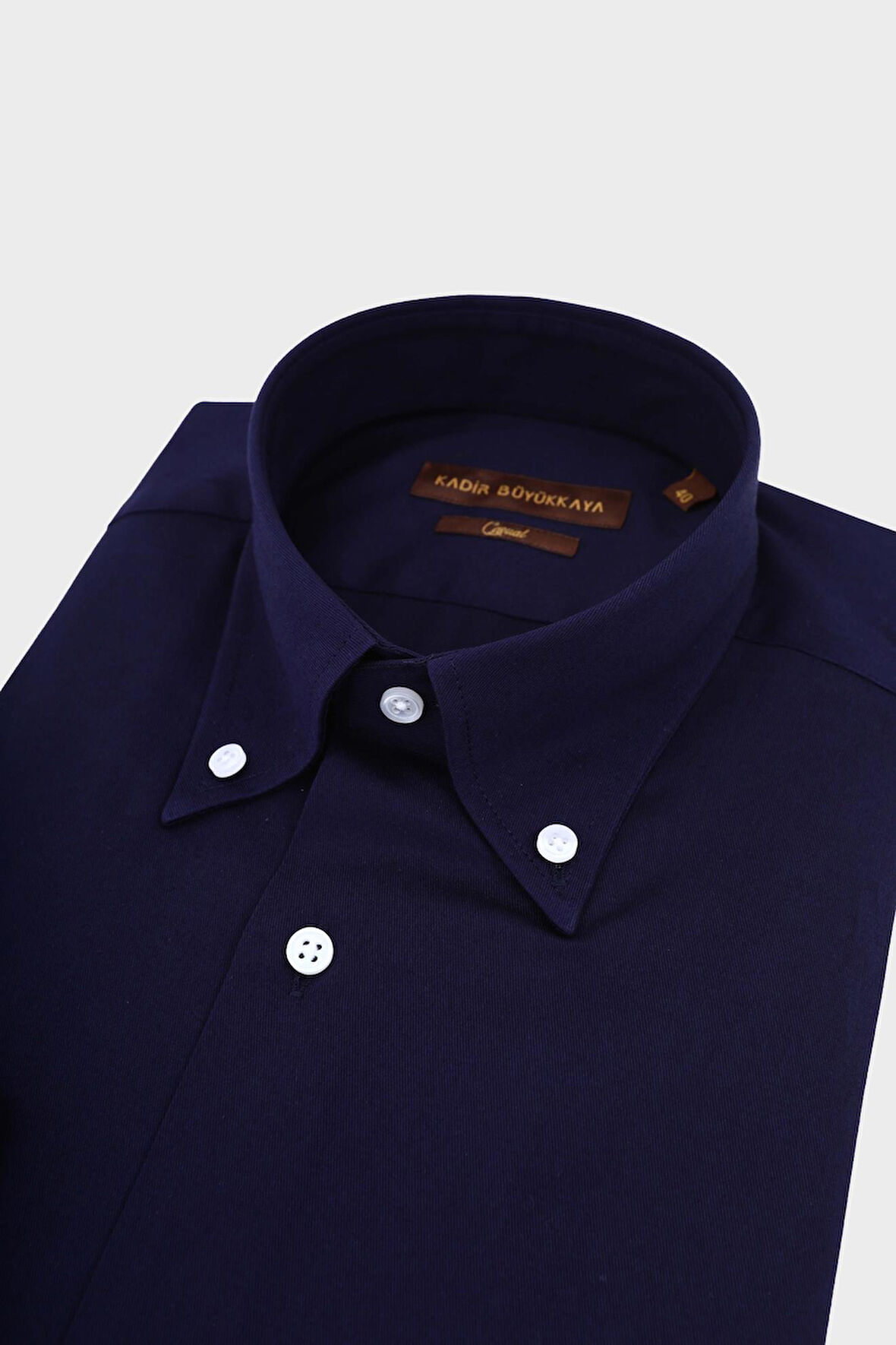 Yaka Düğmeli Erkek Gömlek-KAW4620S