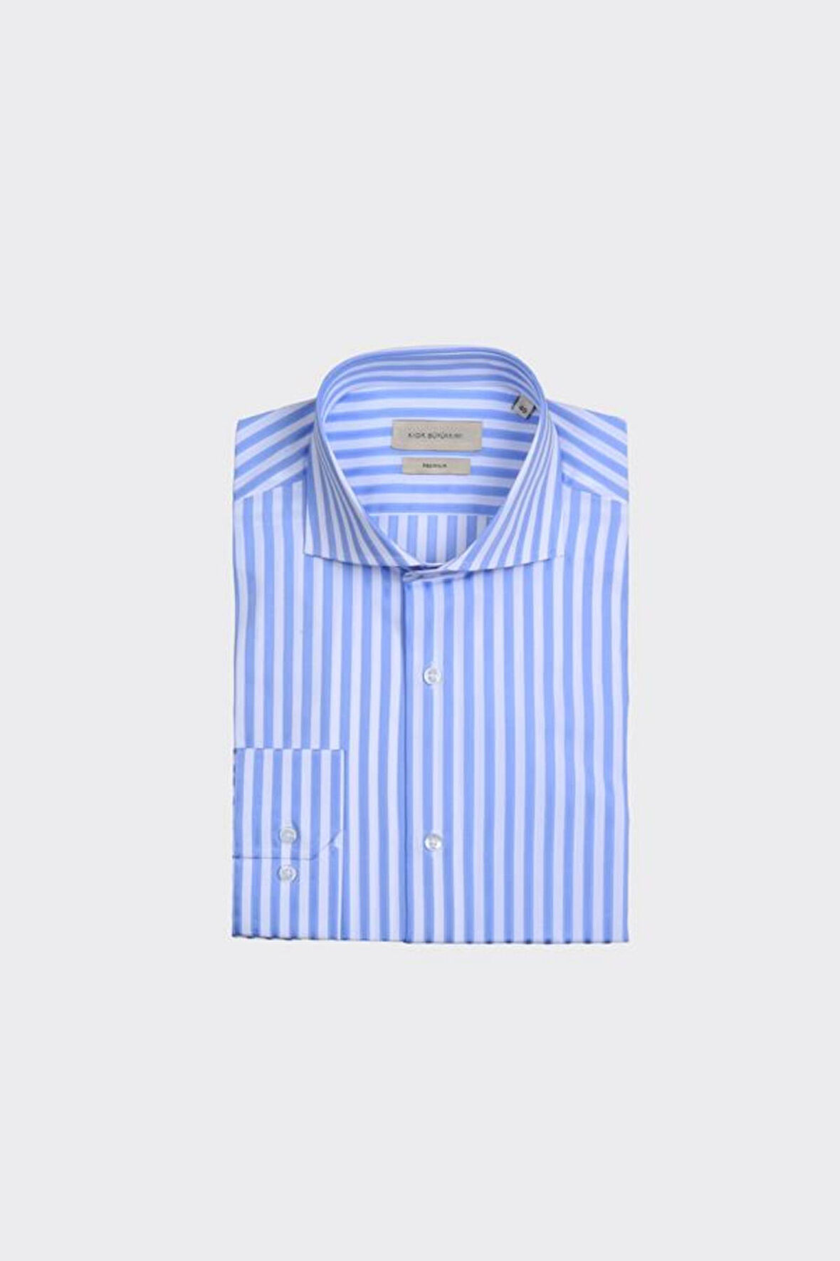 Erkek İtalyan Yaka Gömlek-KAX4117S