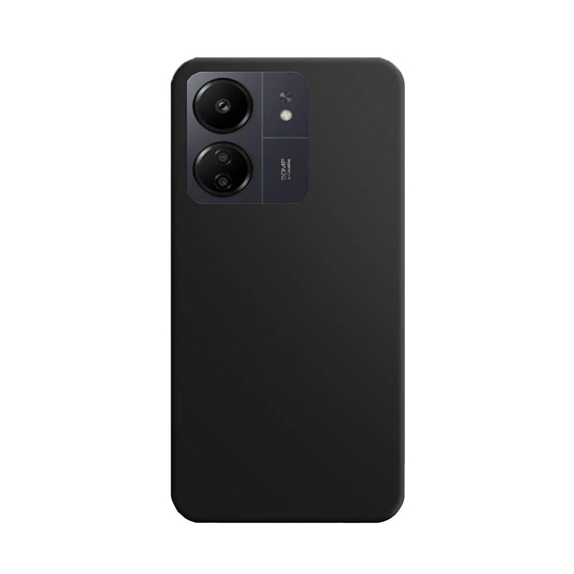 BİKAPAK ECO SENSE REDMI 13C SİYAH KAPAK
