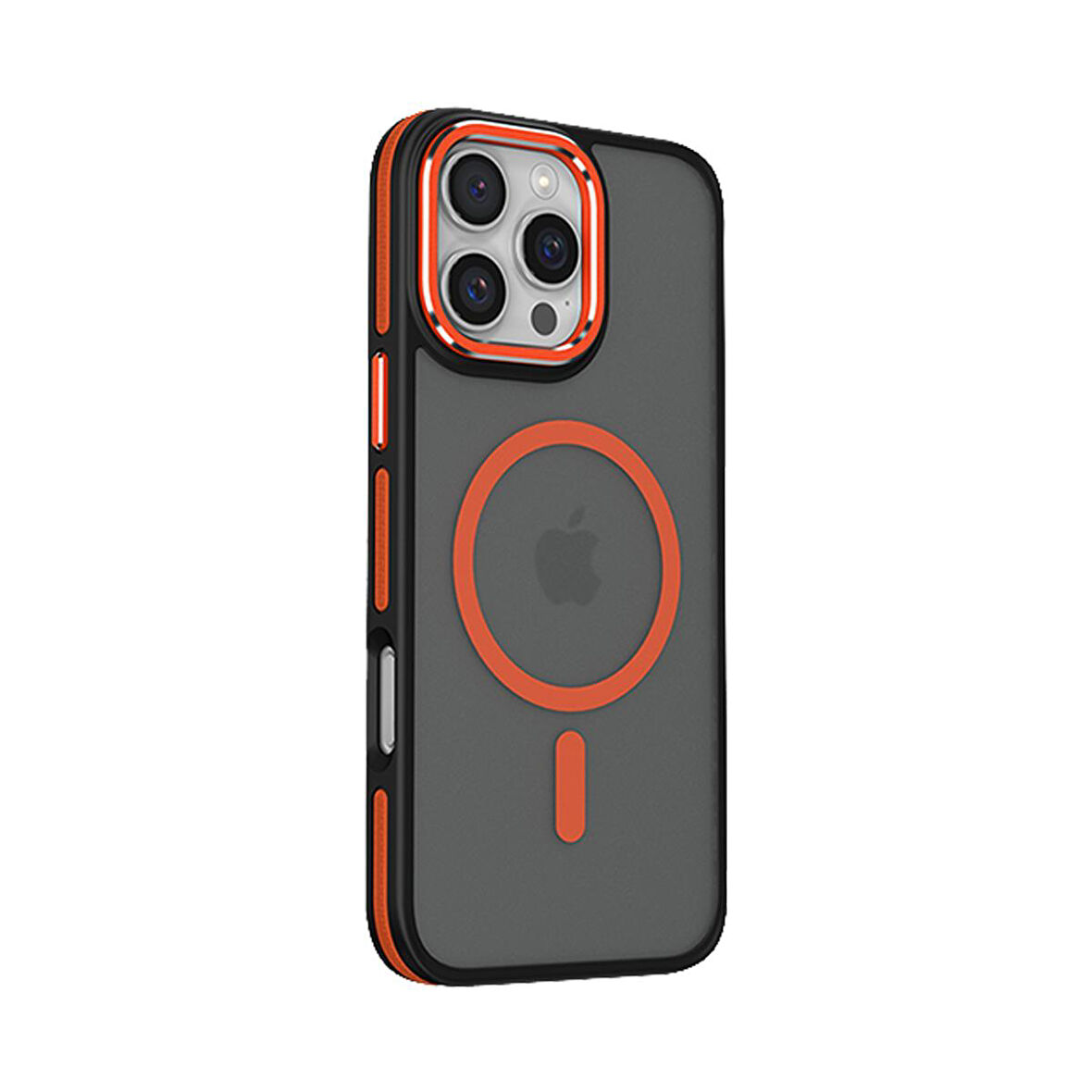 BİKAPAK MAGSTYLE IPHONE 16 PRO MAX TURUNCU KAPAK