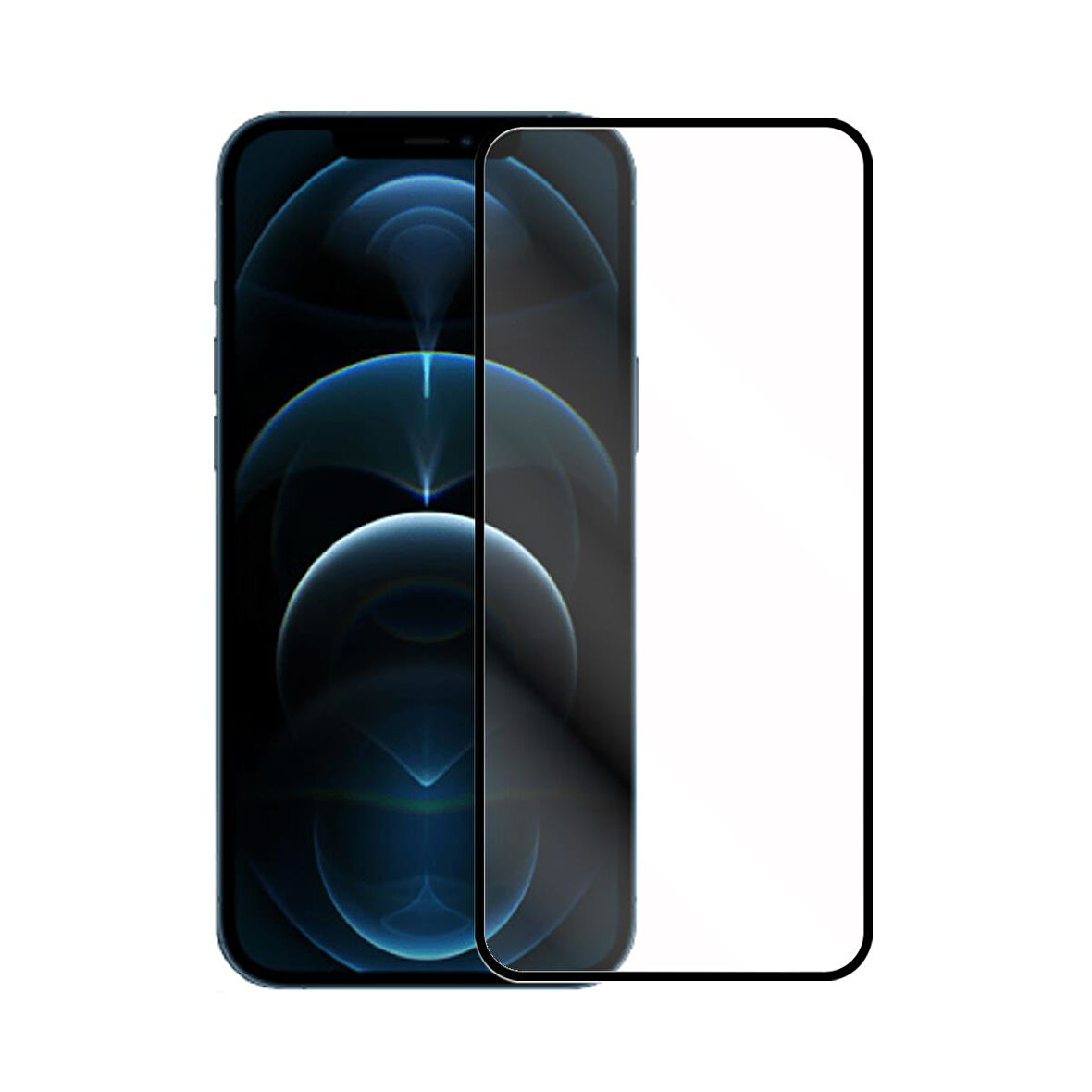 Bİ 2,5D SUPER GLASS IPHONE 12 PRO MAX EKRAN KORUYU