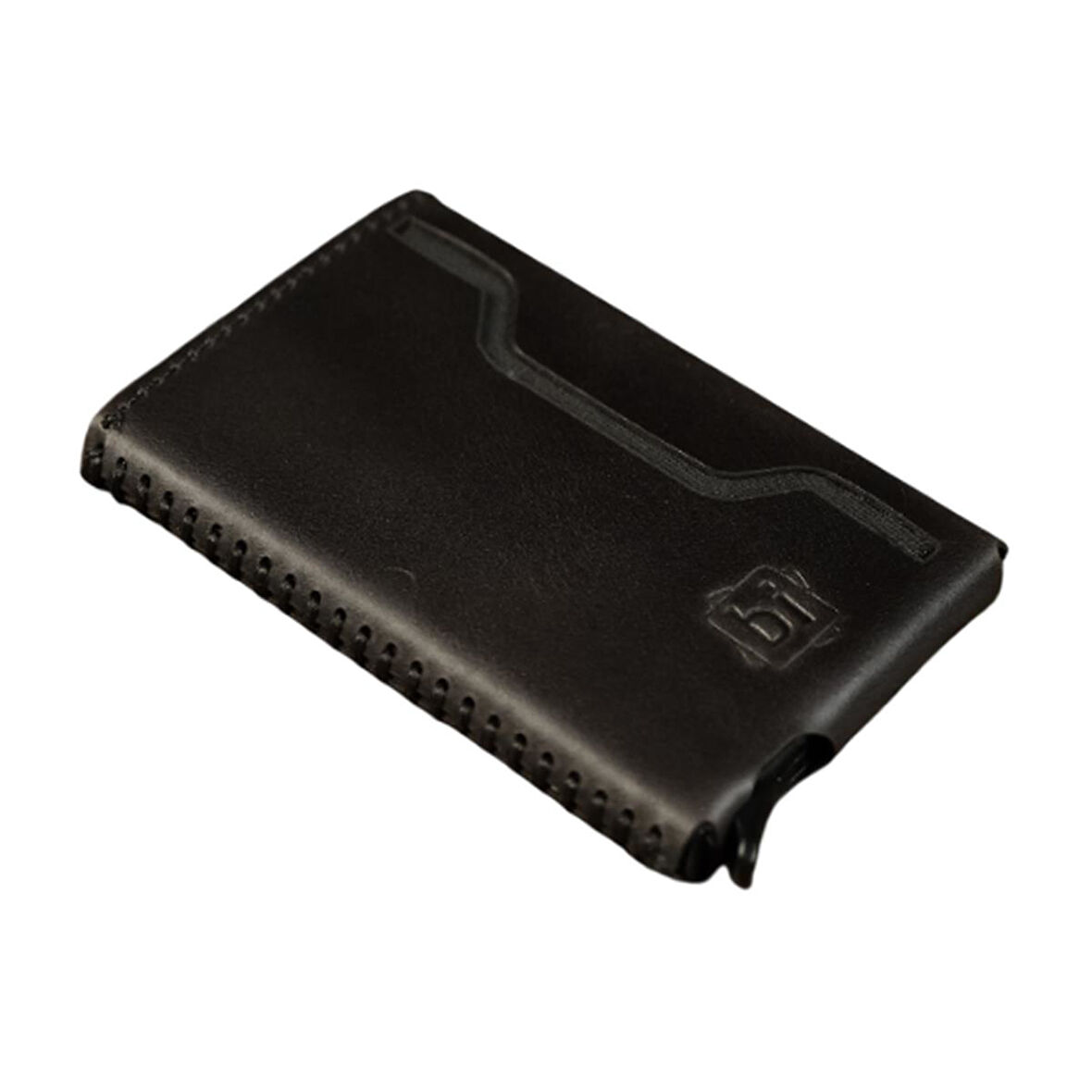 BİDERİ OLYMPOS HAKİKİ DERİ MAGSAFE MEKANİZMALI KARTLIK ANTRASİT