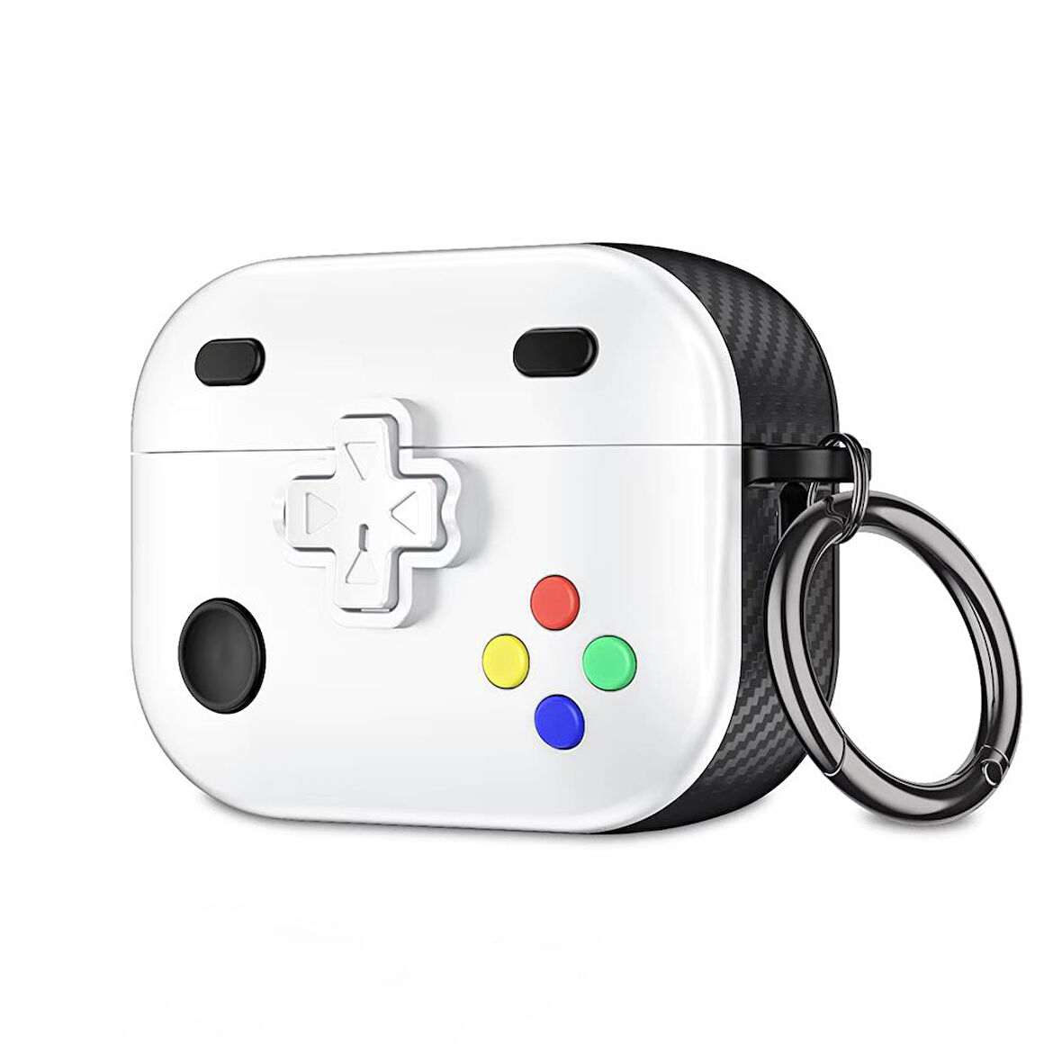 E2M AIRPODS 4 KILIF KONSOL BEYAZ