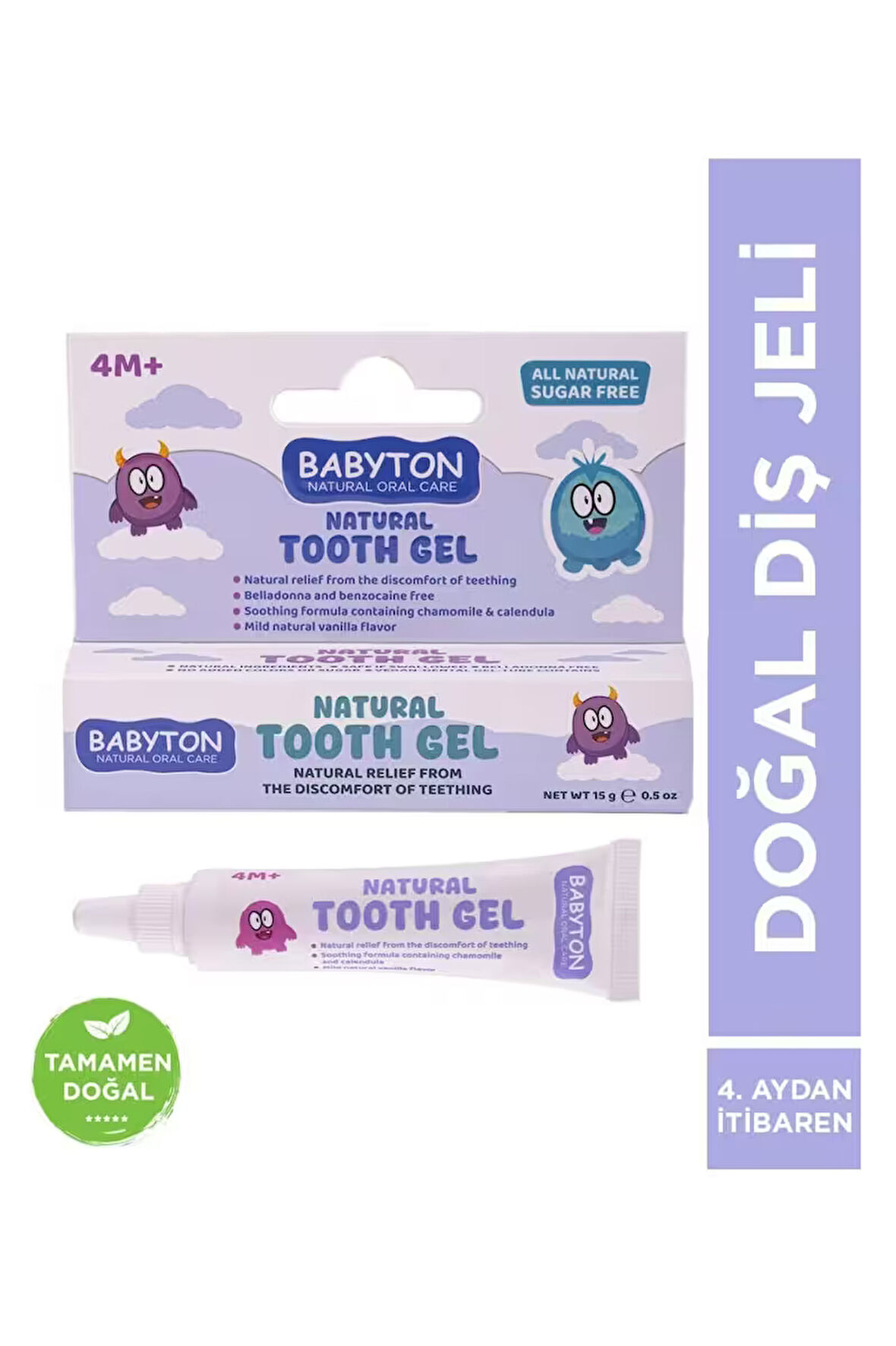 Babyton Bebekler İçin Doğal Diş Jeli