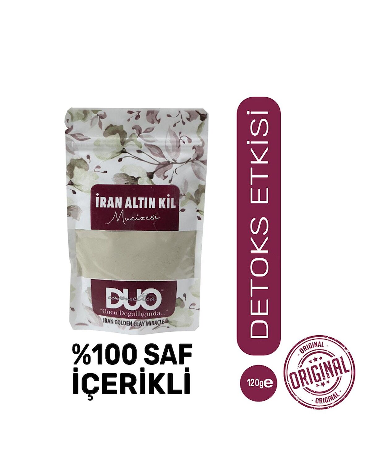 GOLD SAF KİL MASKESİ