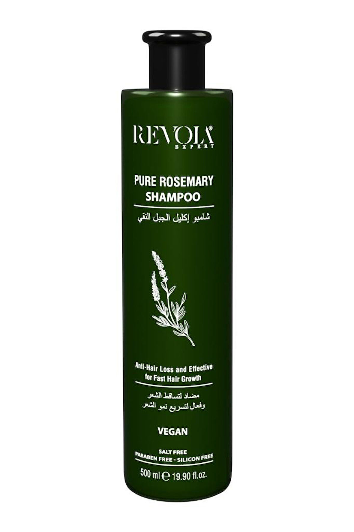 Revola Expret Biberiye İçerikli Paraben Tuz Silikon İçermeyen Vegan Şampuan 500 Ml