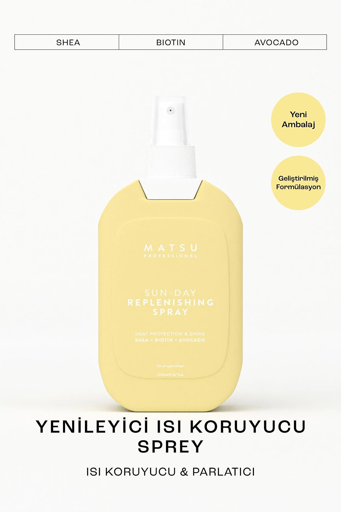 Sun Day Isıya Karşı Koruyucu Replenishing Saç Bakım Spreyi 200 ml