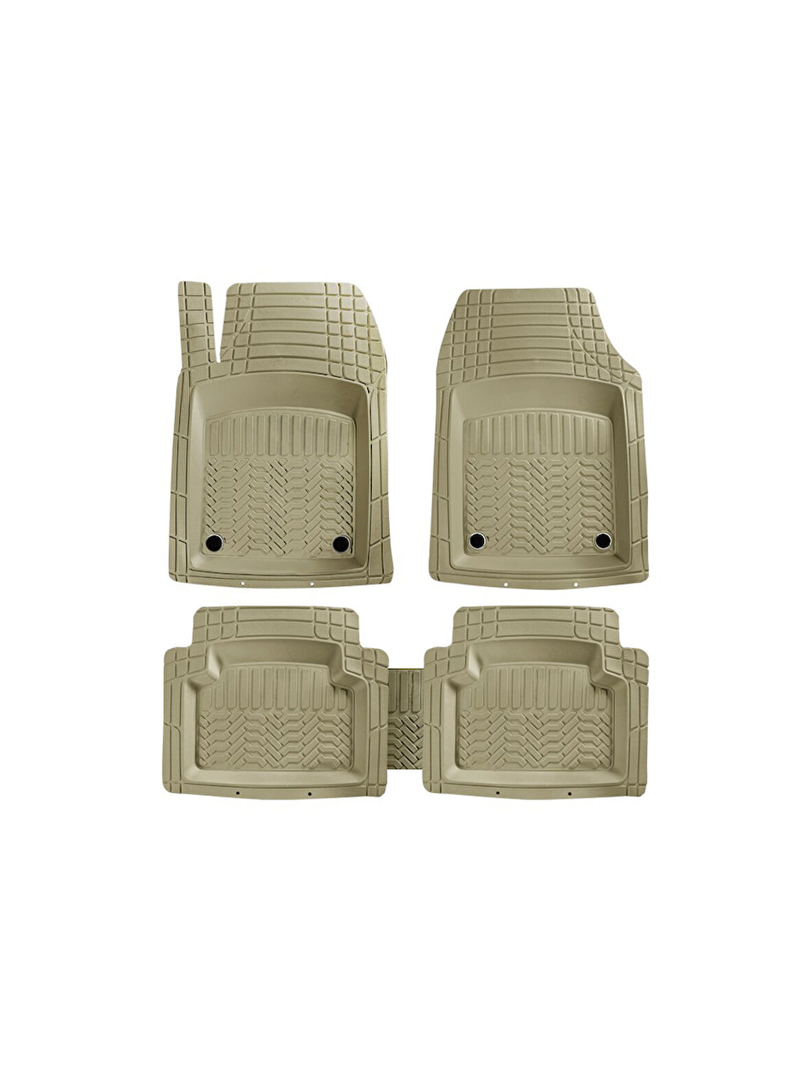 Minderland Pro - Fiat Fullback  ile uyumlu Paspas Seti, Bej