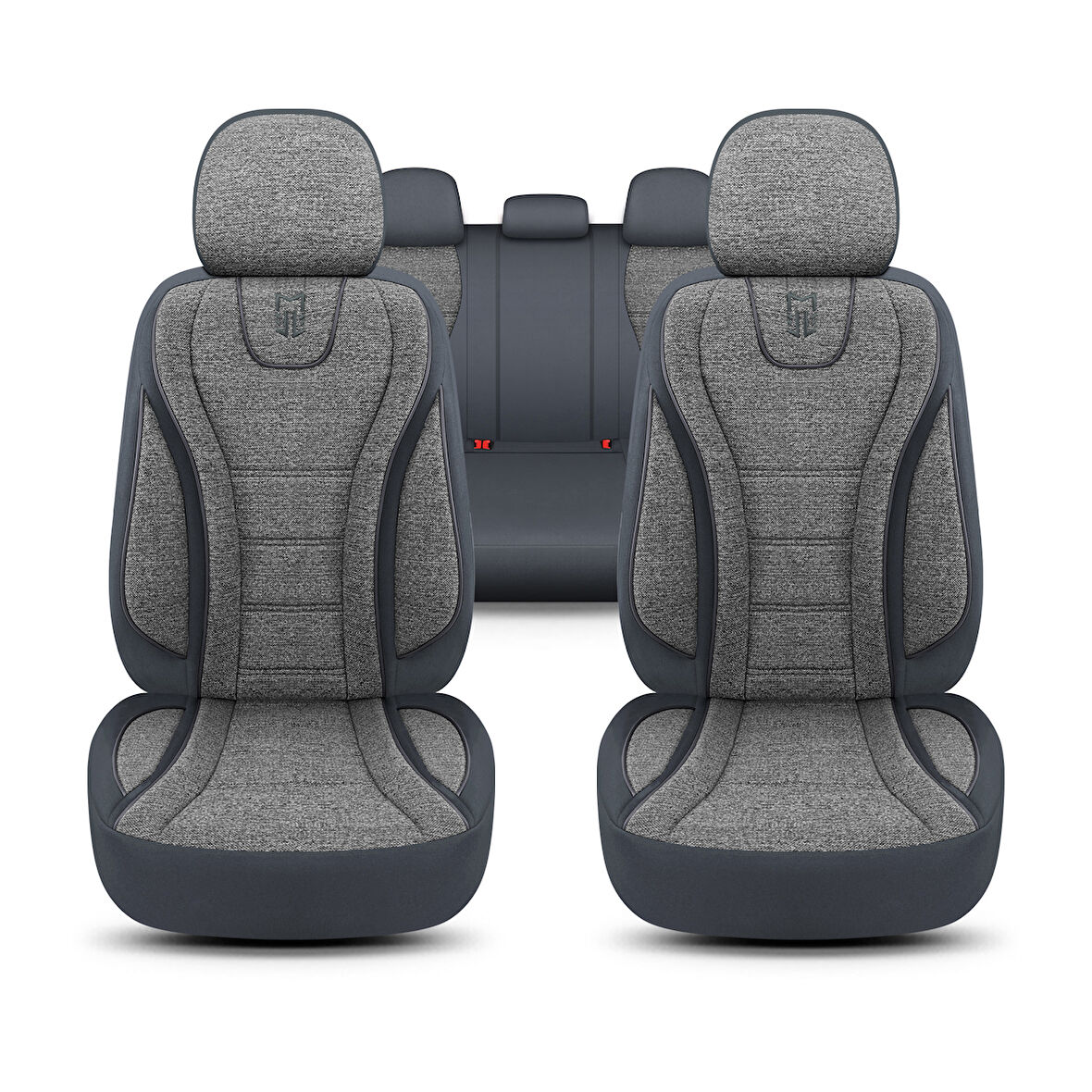 City Serisi SEAT Toledo 2004-2009 ile Uyumlu Koltuk Kılıfı, Gri