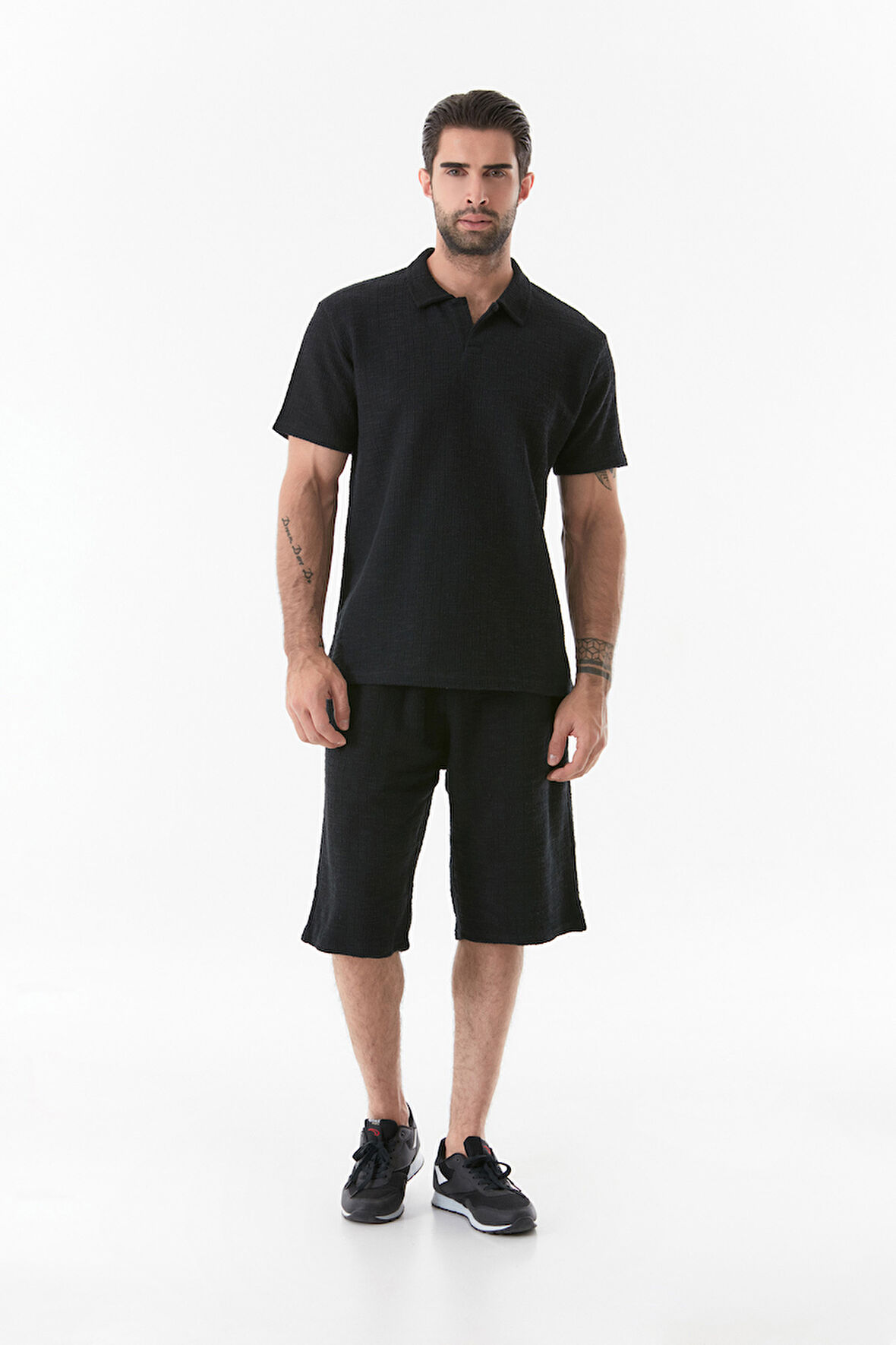 Basic Beli Bağcıklı Cepli Şort