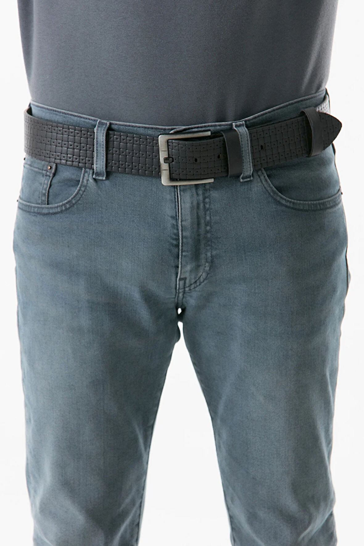 Spor Suni Deri Kemer