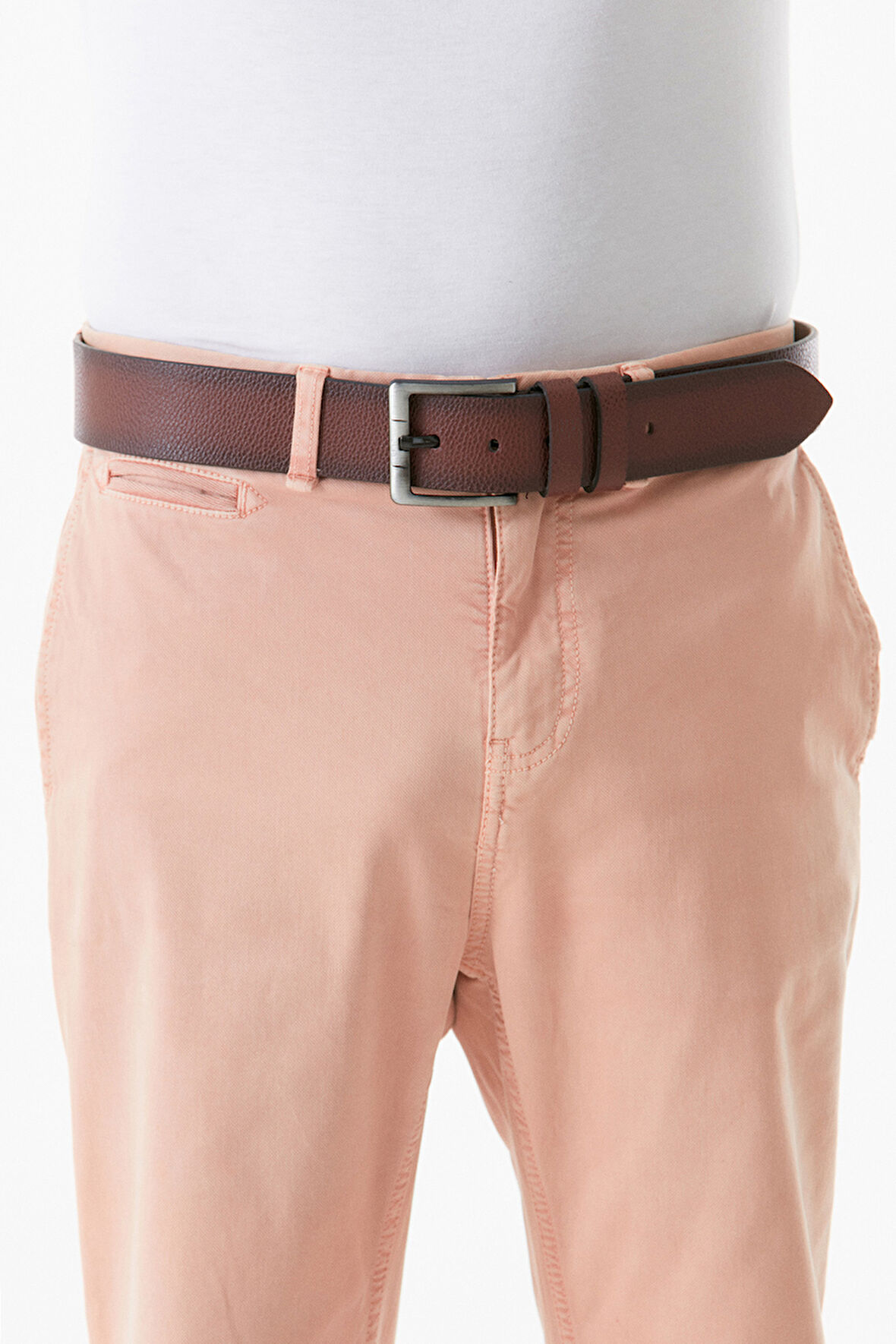 Spor Suni Deri Kemer