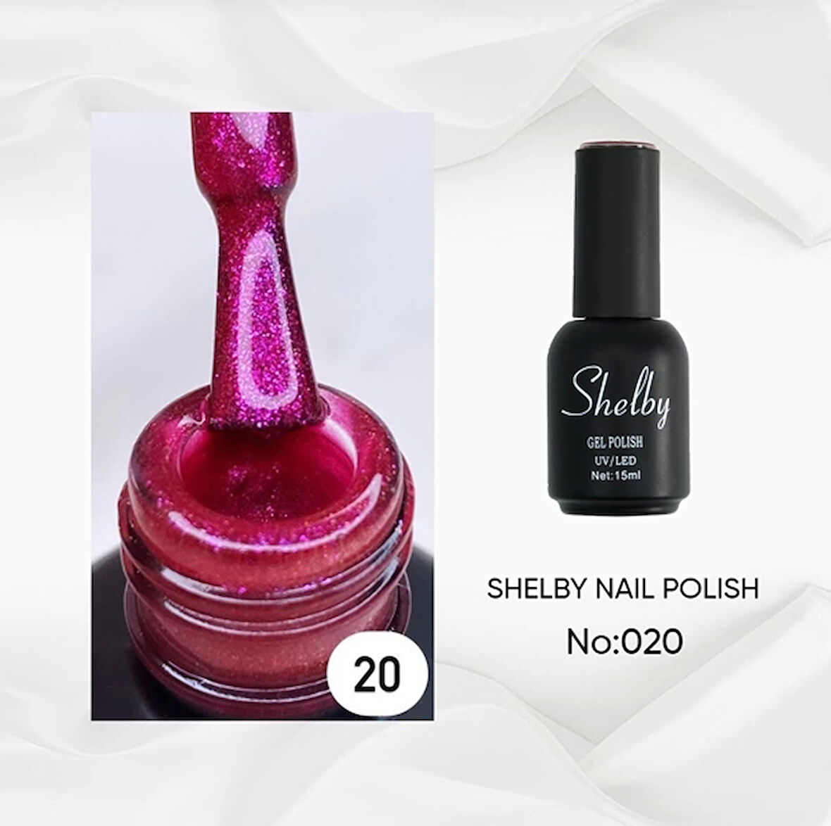 SHELBY 15 ML. 020 YAZ RENK KALICI OJE