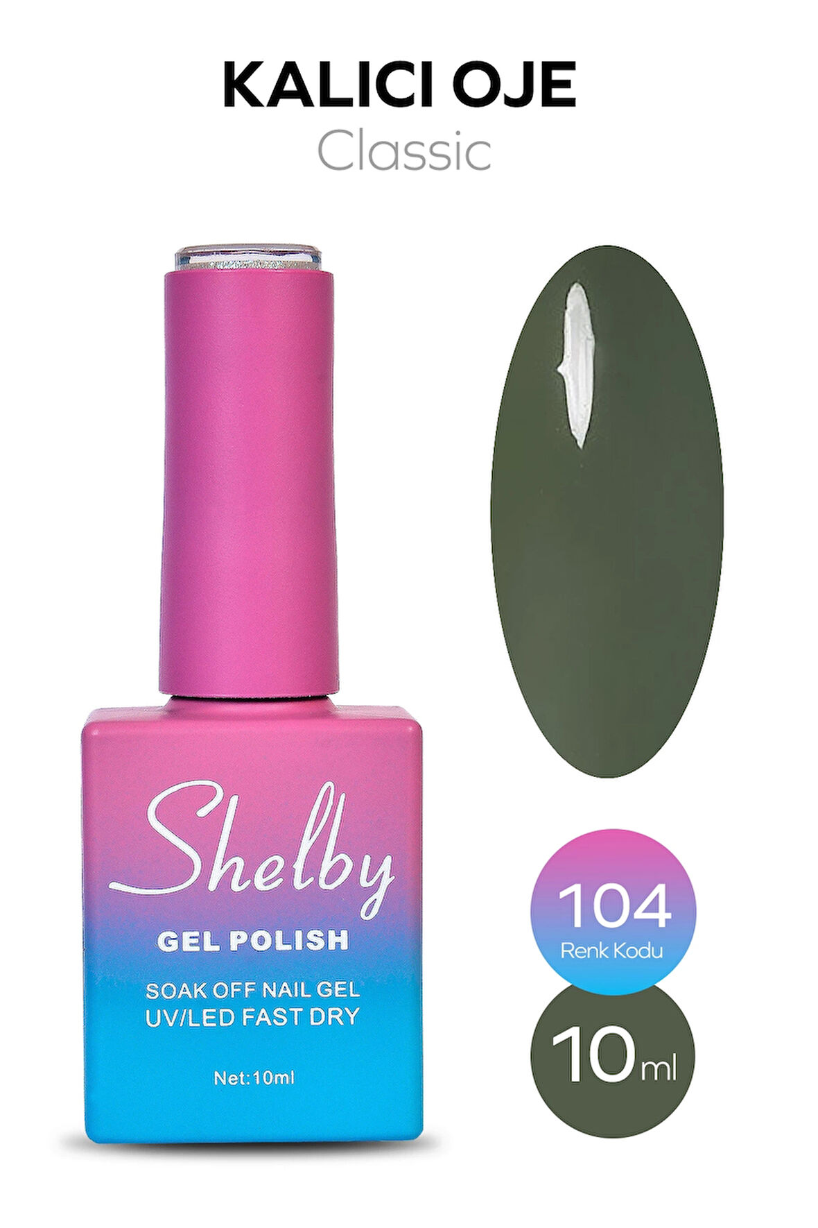 SHELBY 10 ML. A104 KALICI OJE