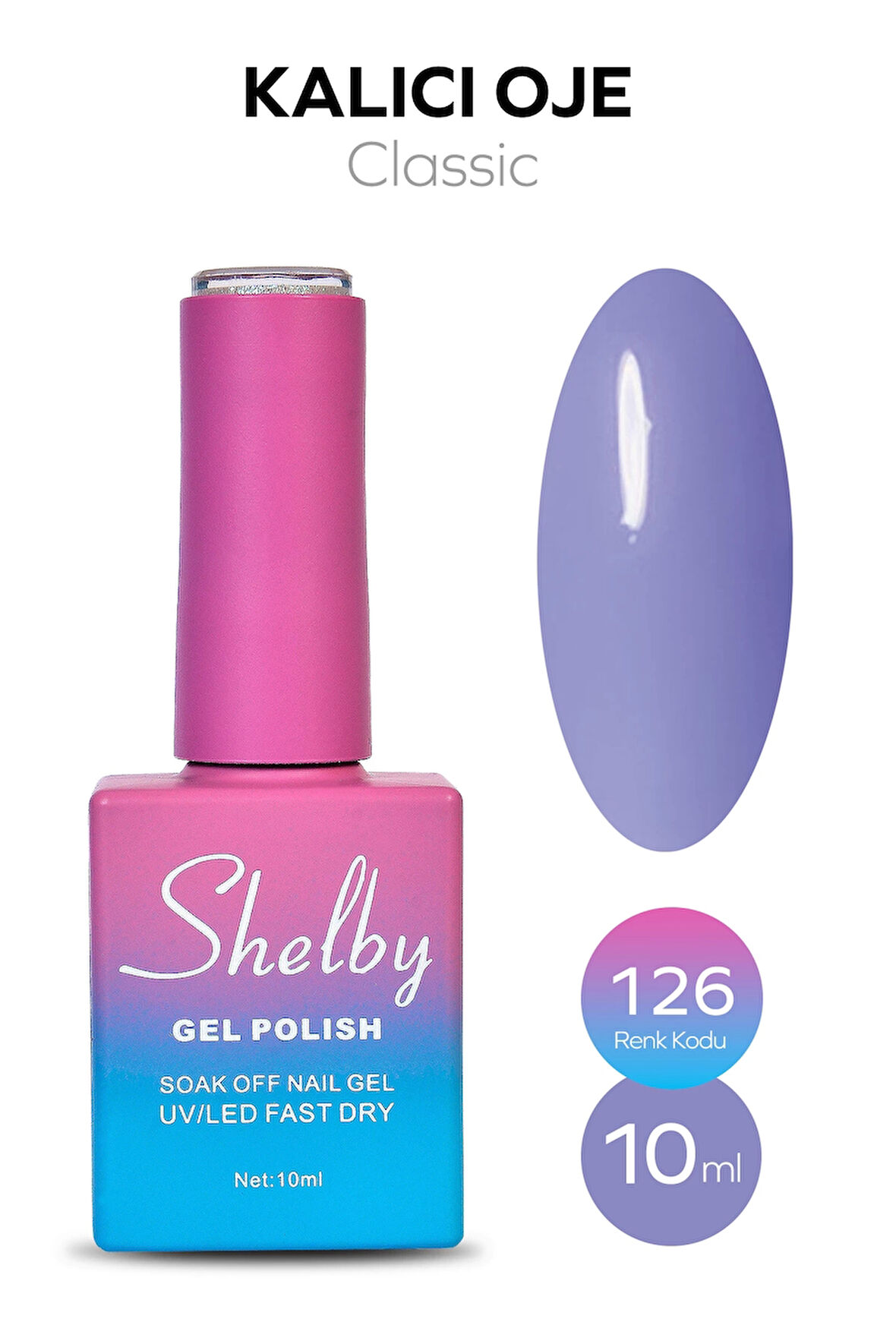 SHELBY 10 ML. A126 KALICI OJE