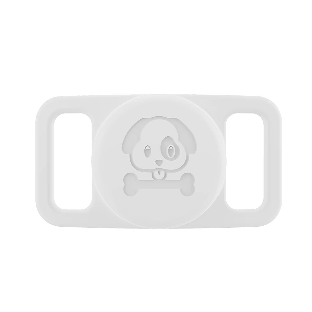 Buff TagSafe Dogcol Taşınabilir Anahtarlık AirTag Kılıf White