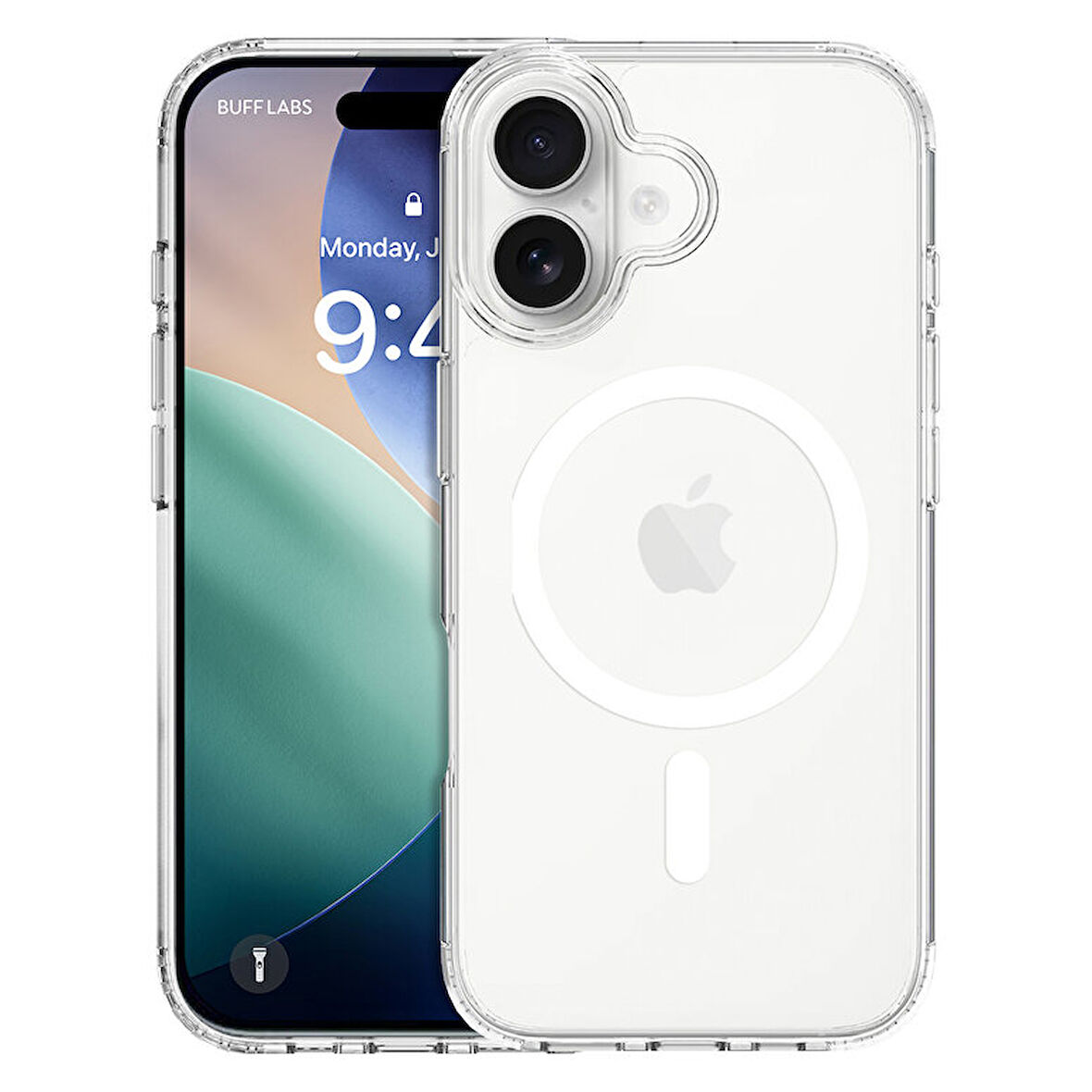 Buff iPhone 17 Şeffaf Kılıf - MagSafe Air Hybrid Serisi