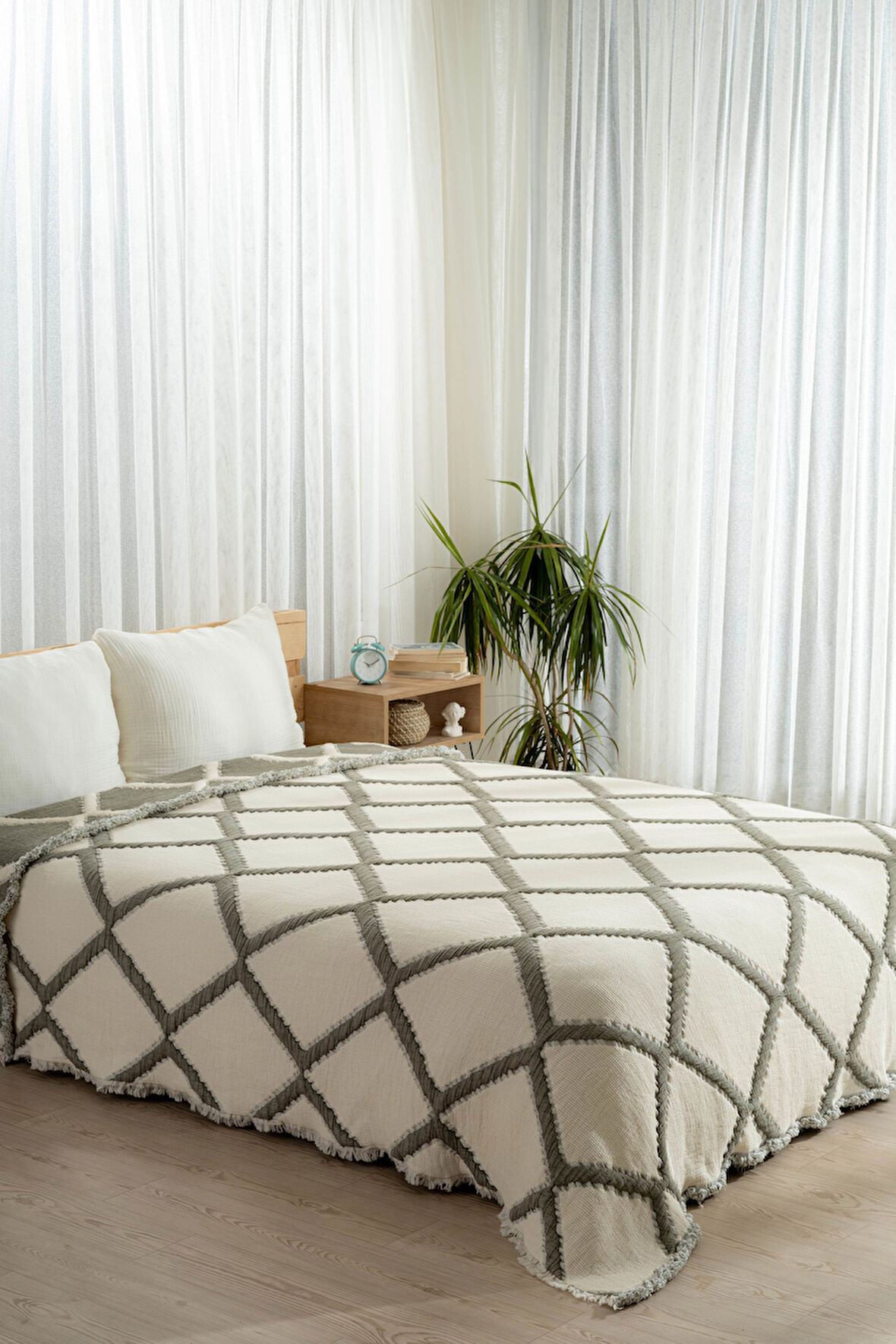 Kalın Muslin Yorgan: Türk Pamuklu Yorgan, OEKO-TEX Sertifikalı