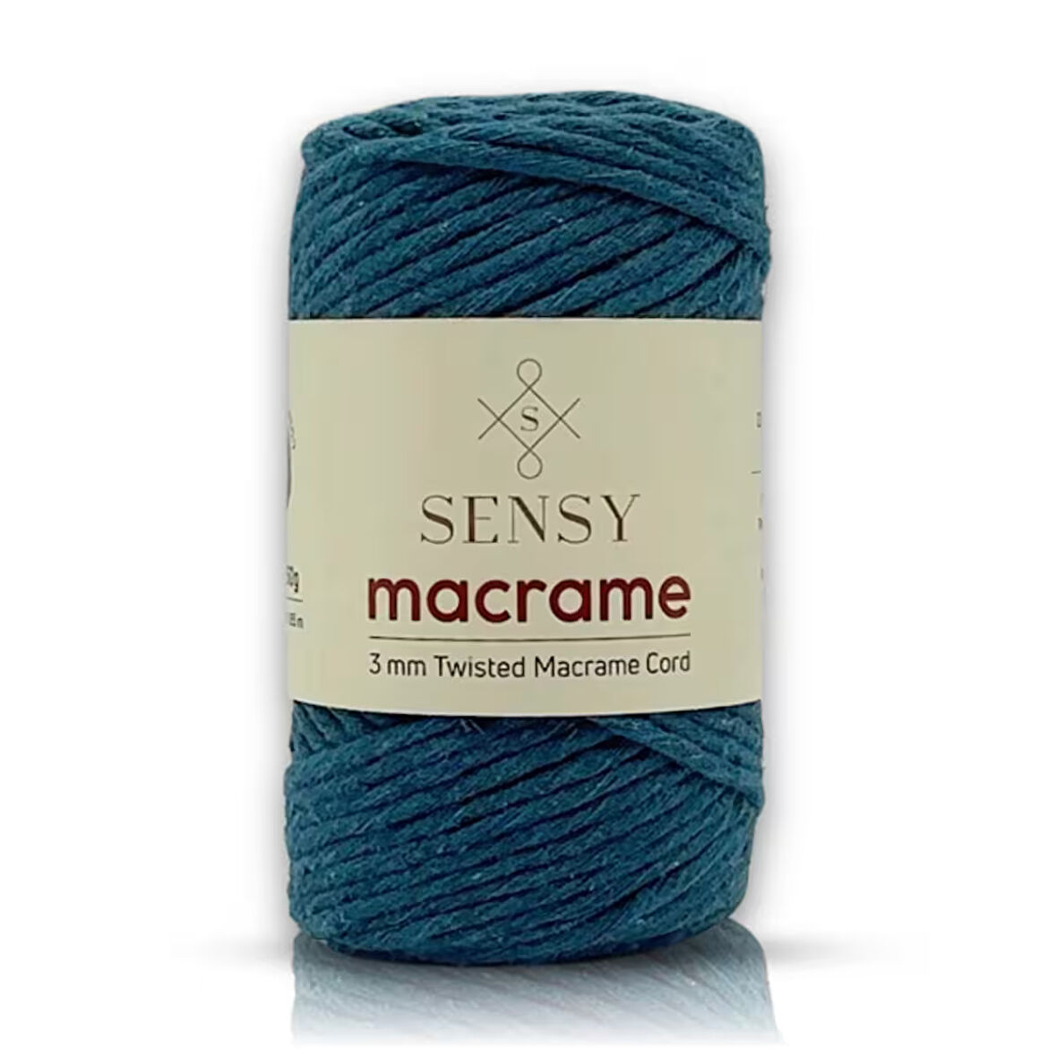 SENSY Premium Taranan Makrome Makrame Taranabilir Pamuk Makrome İpi