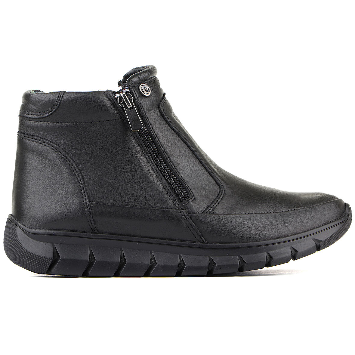 Pierre Cardin 54337 Hakiki Deri Fermuarlı Kadın Bot