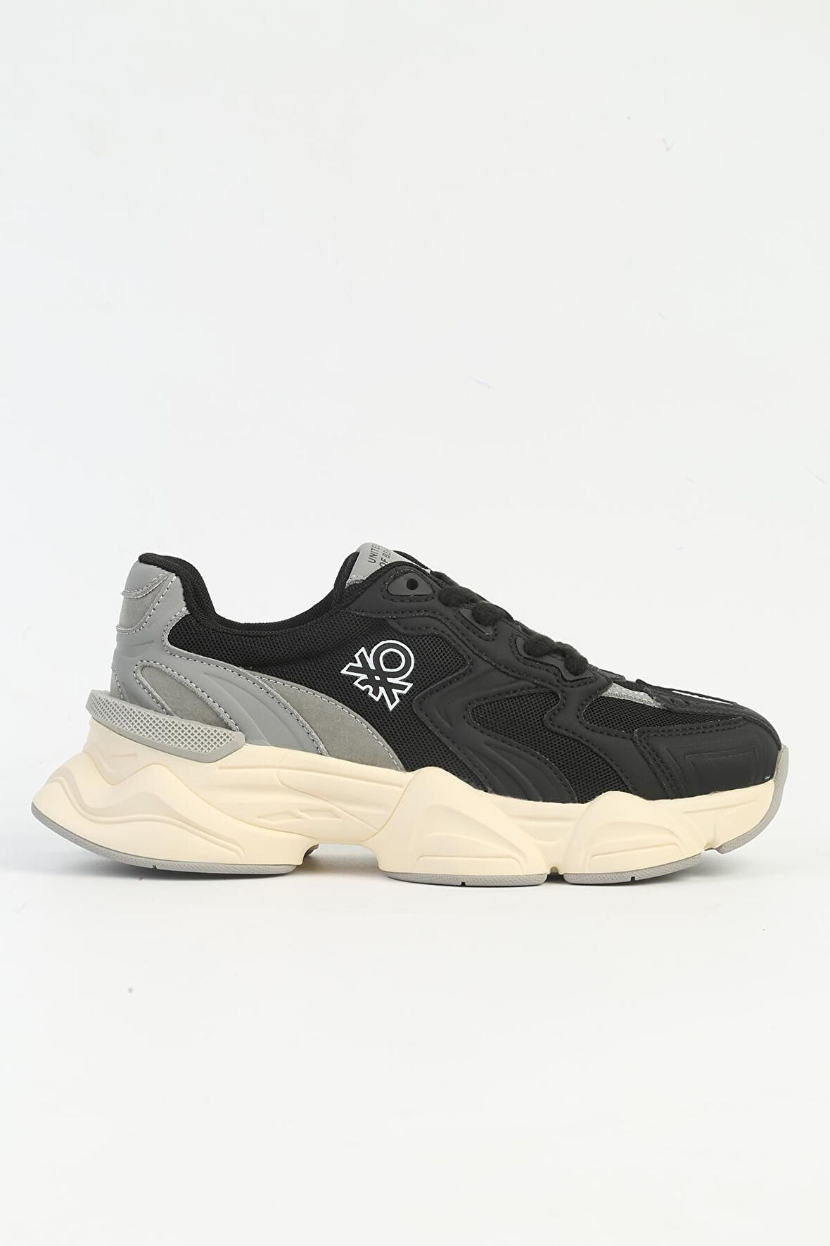 Benetton 11121 Yüksek Taban Kadın Sneaker Ayakkabı