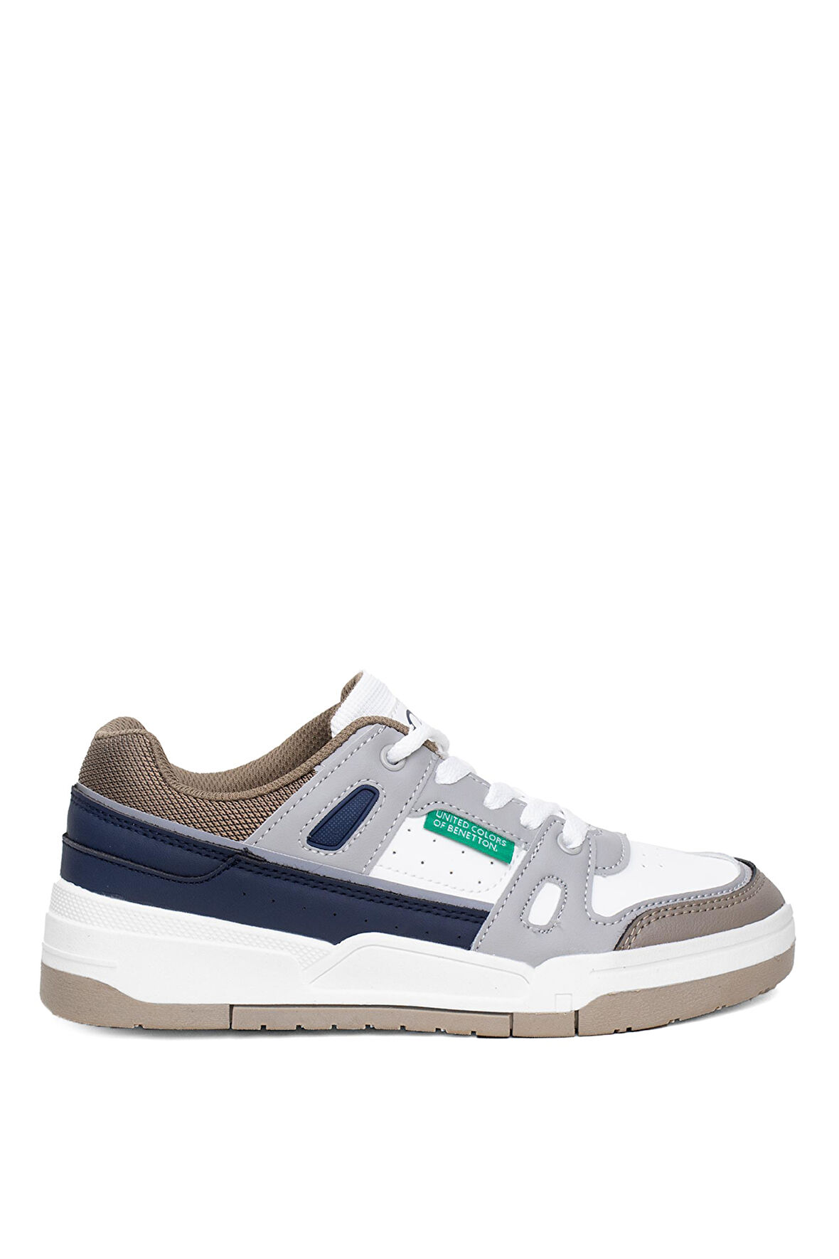 Benetton BNI-11130 Kadın Klasik Sneaker Beyaz