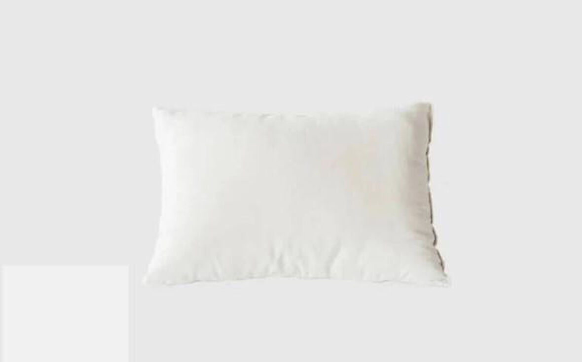 Sinada Bebekler için %100 Pamuk Dış Kumaş Bambu Dolgu Beyaz Yastık