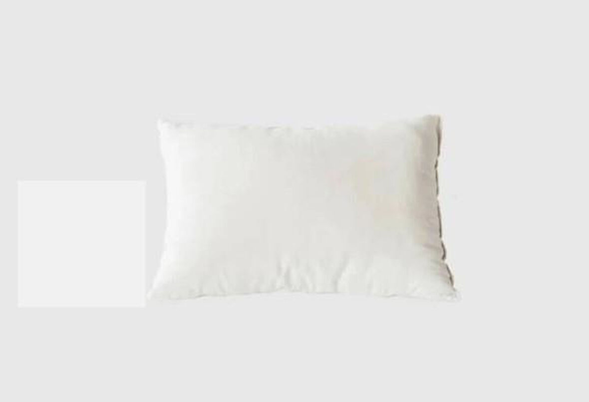 Sinada Bebekler için %100 Pamuk Dış Kumaş Yün Dolgu Beyaz Yastık