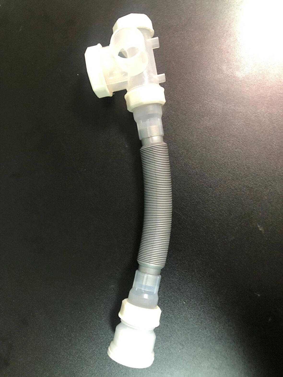 HAVA SANTRAL DRENAJ YOĞUŞMA SU TAHLİYE TOPLU KÖRÜKLÜ SİFON- ESNEK KÖRÜKLÜ HORTUMLU