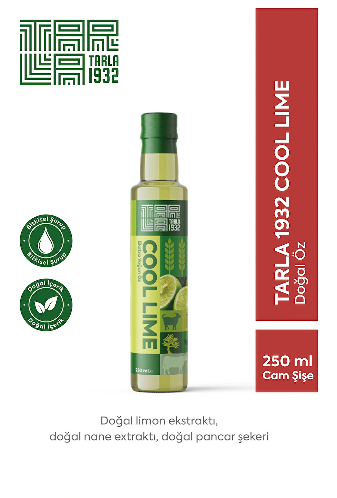 Tarla 1932 Cool Lime Özü - 250 ml