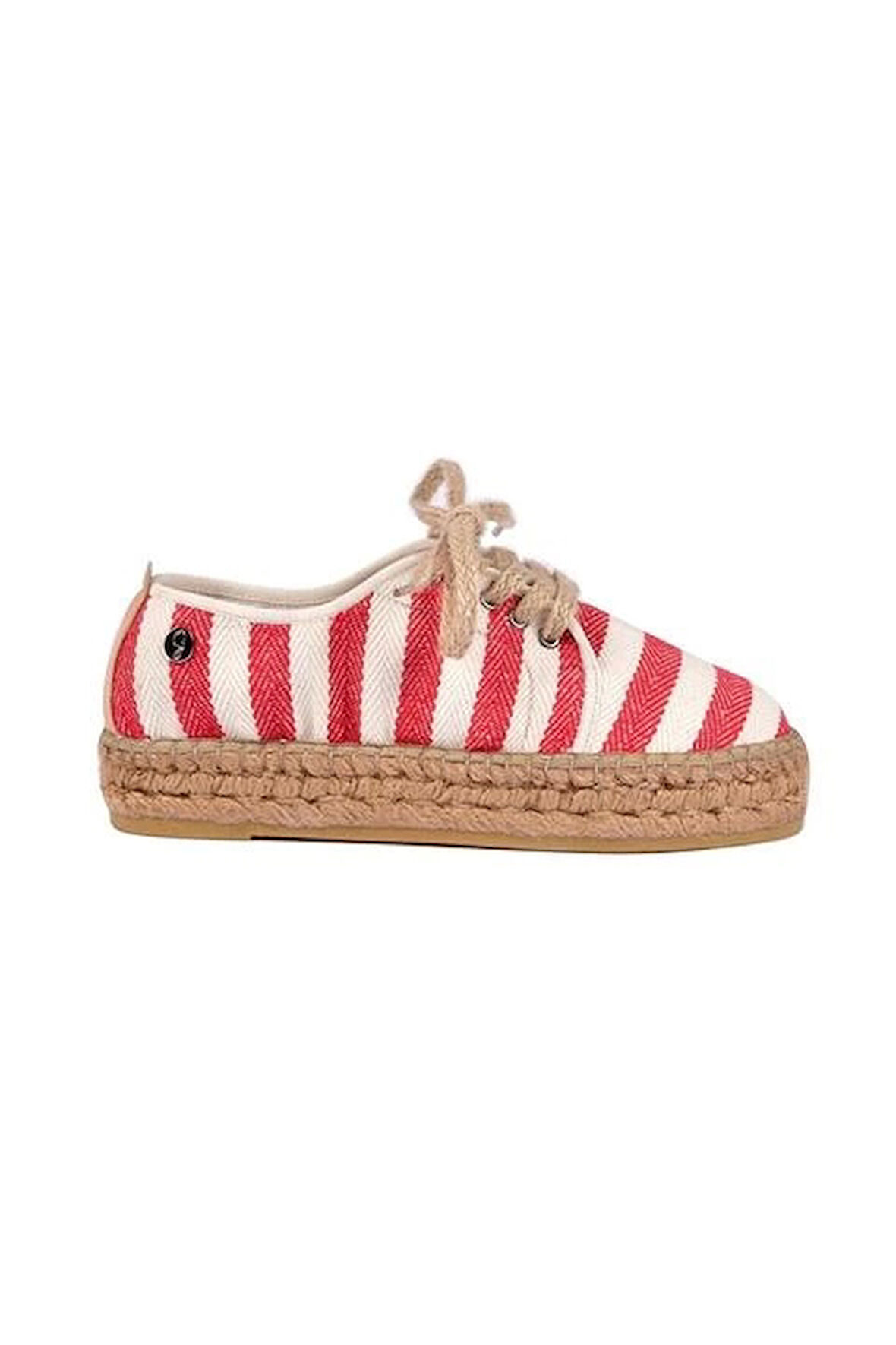 Grace Kırmızı Kadın Düz Espadril