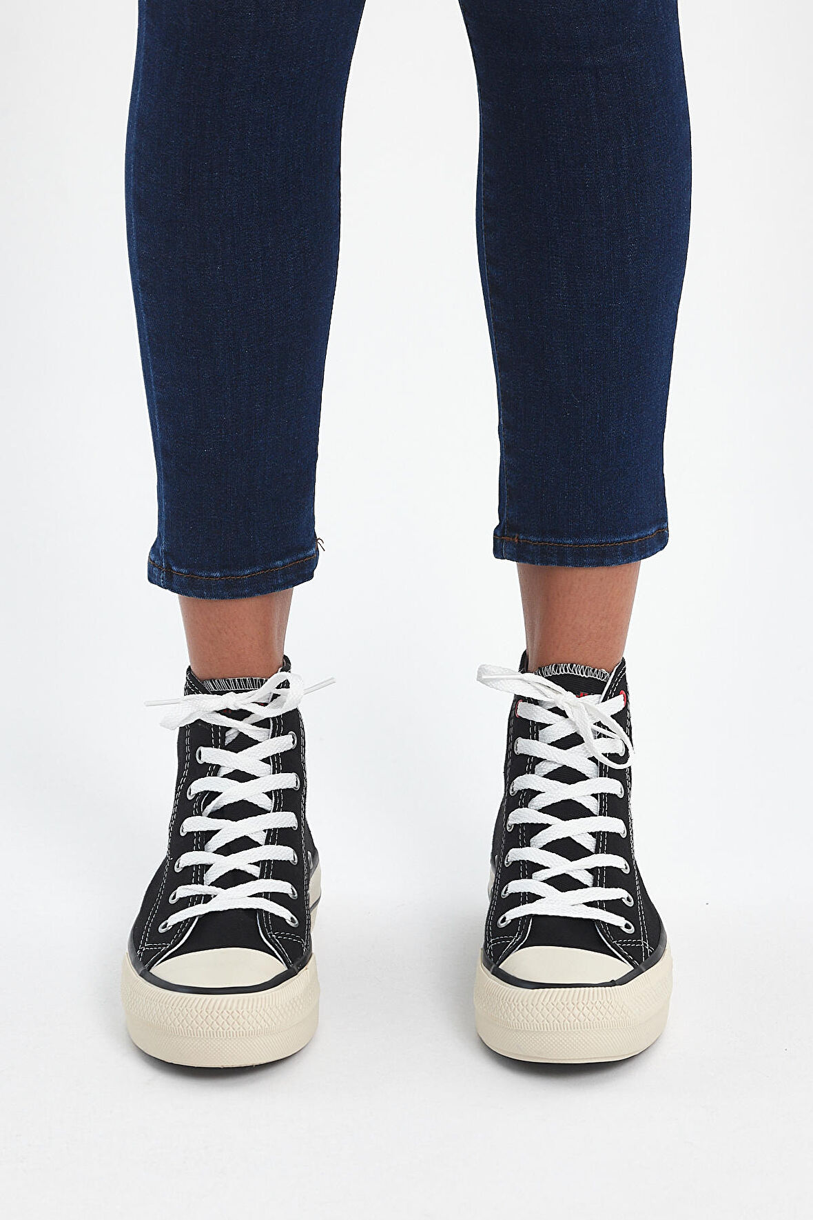 Kadın Kalın Taban Sneaker Spor Ayakkabı  0502